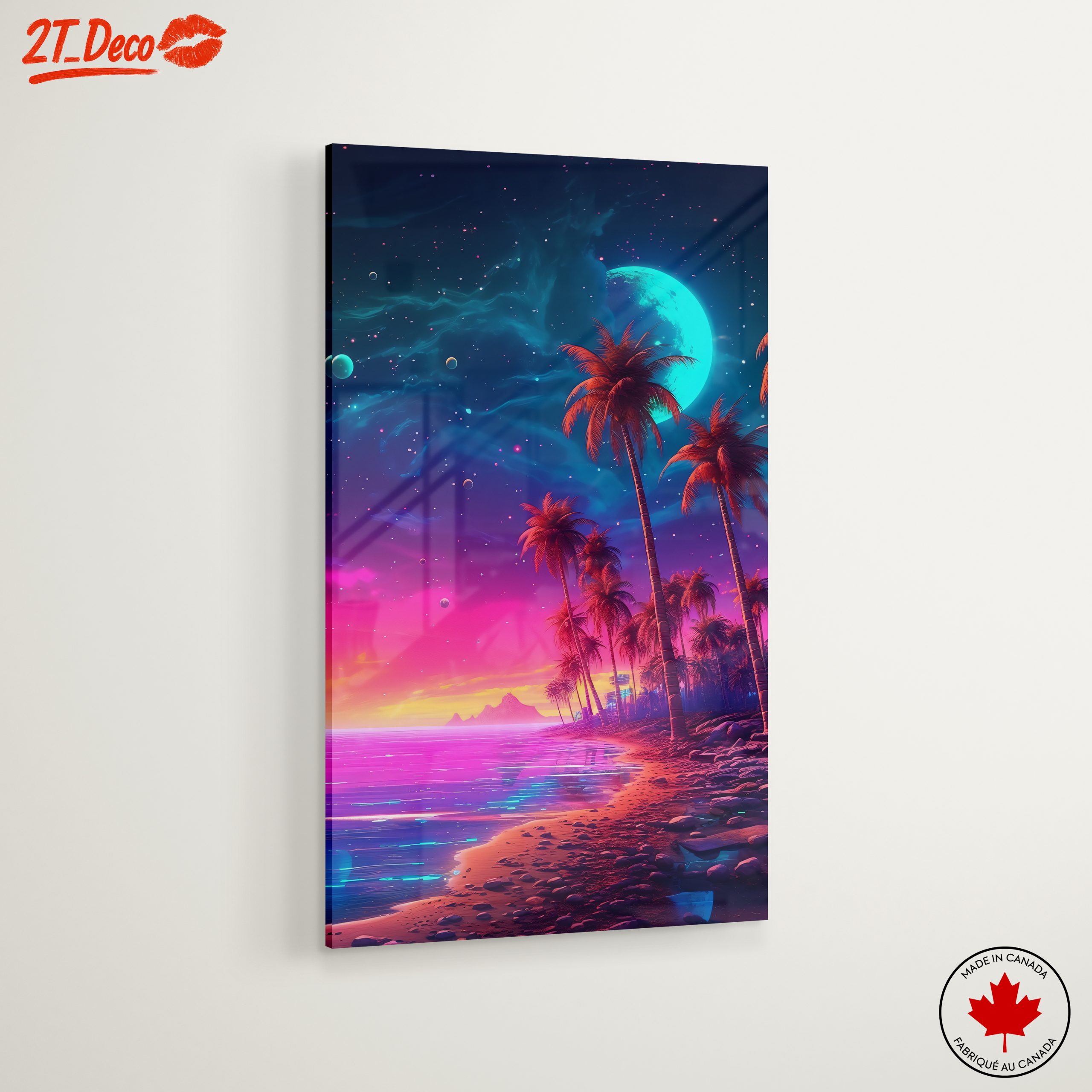 Dreamy Beach and Starry Night Landscape - Image 6
