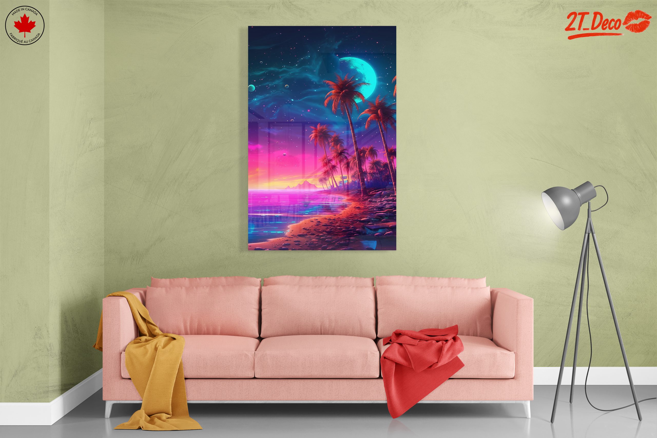 Dreamy Beach and Starry Night Landscape - Image 7