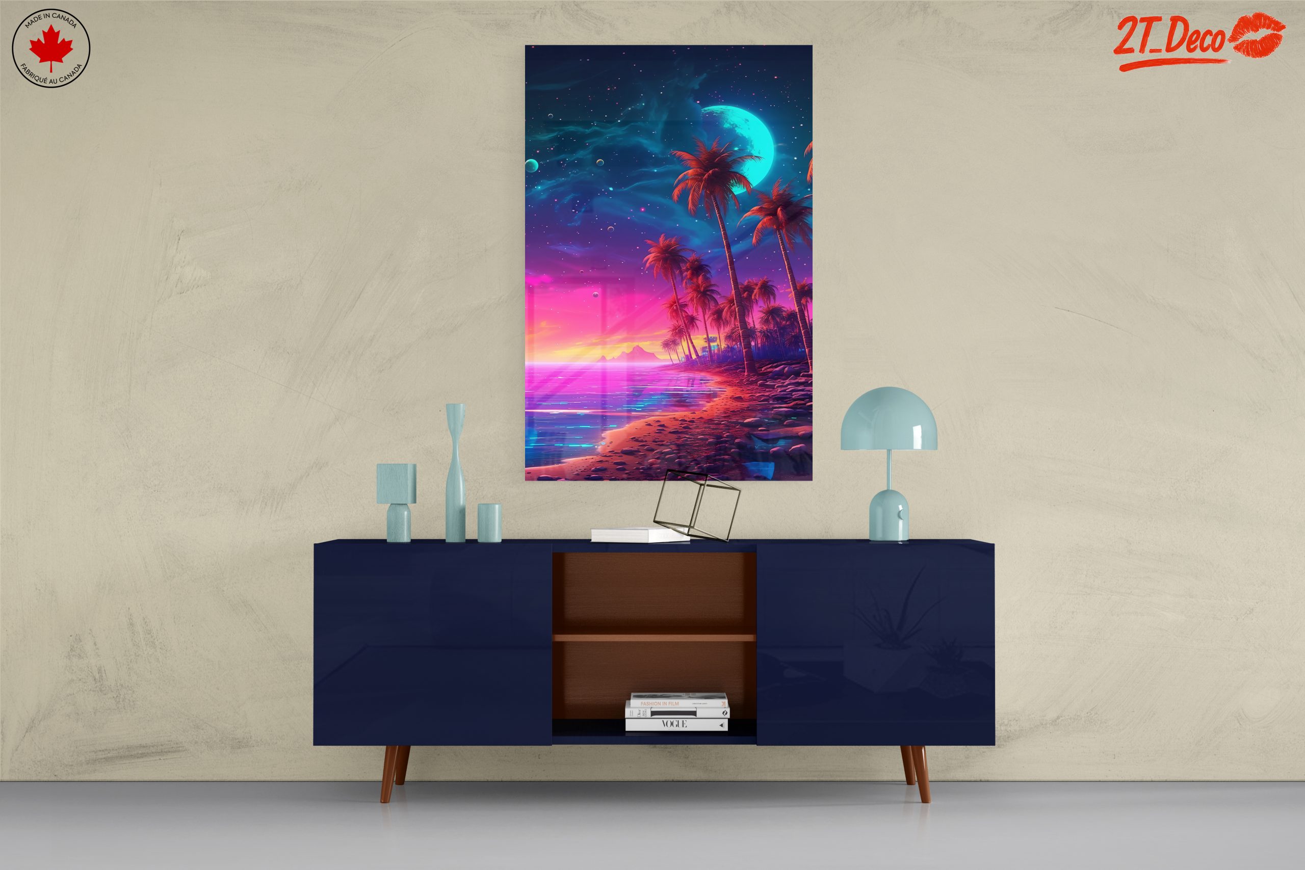 Dreamy Beach and Starry Night Landscape - Image 8