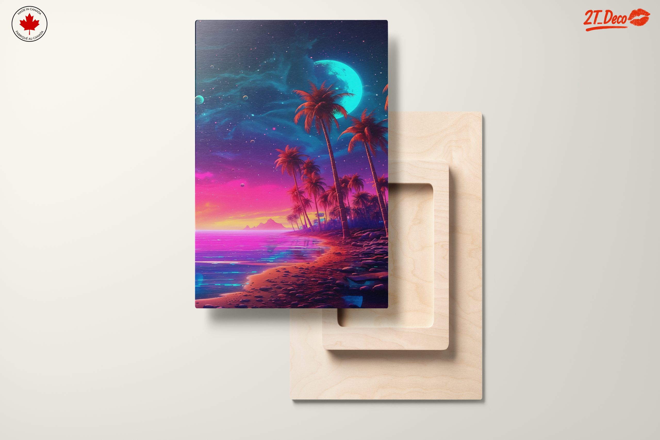 Dreamy Beach and Starry Night Landscape - Image 11