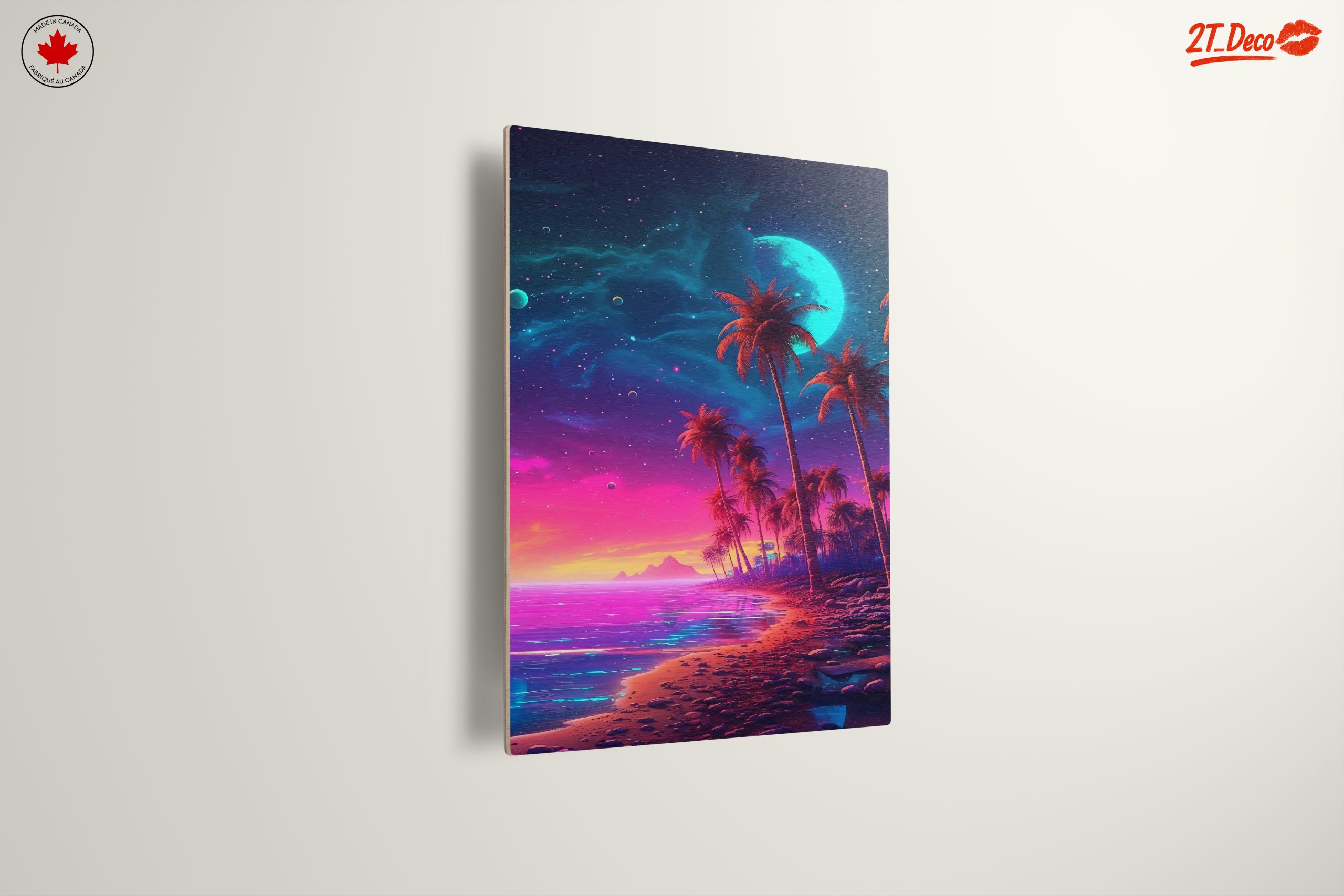 Dreamy Beach and Starry Night Landscape - Image 13