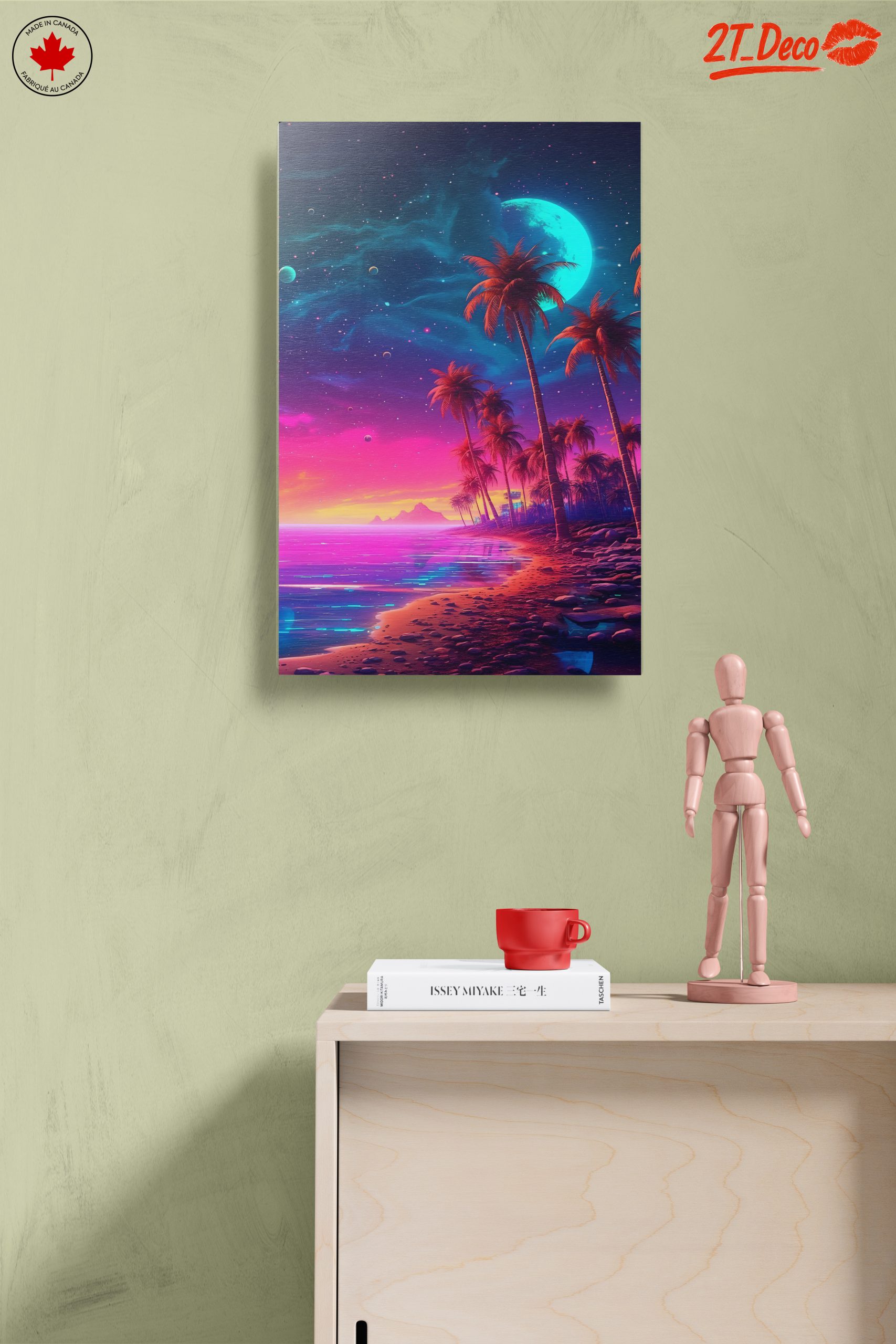 Dreamy Beach and Starry Night Landscape - Image 14