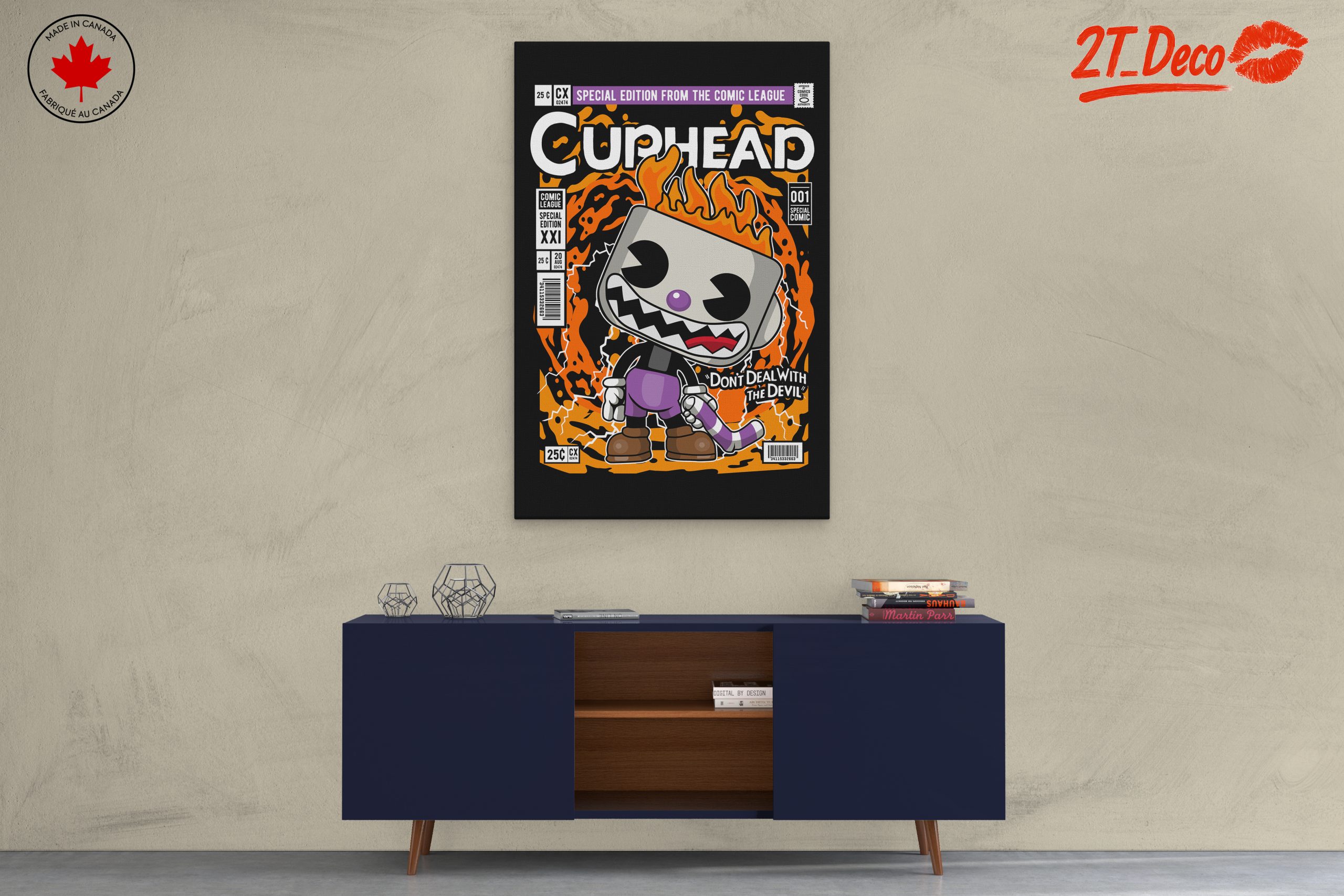 Cuphead Character Art in Comic Style - Image 3