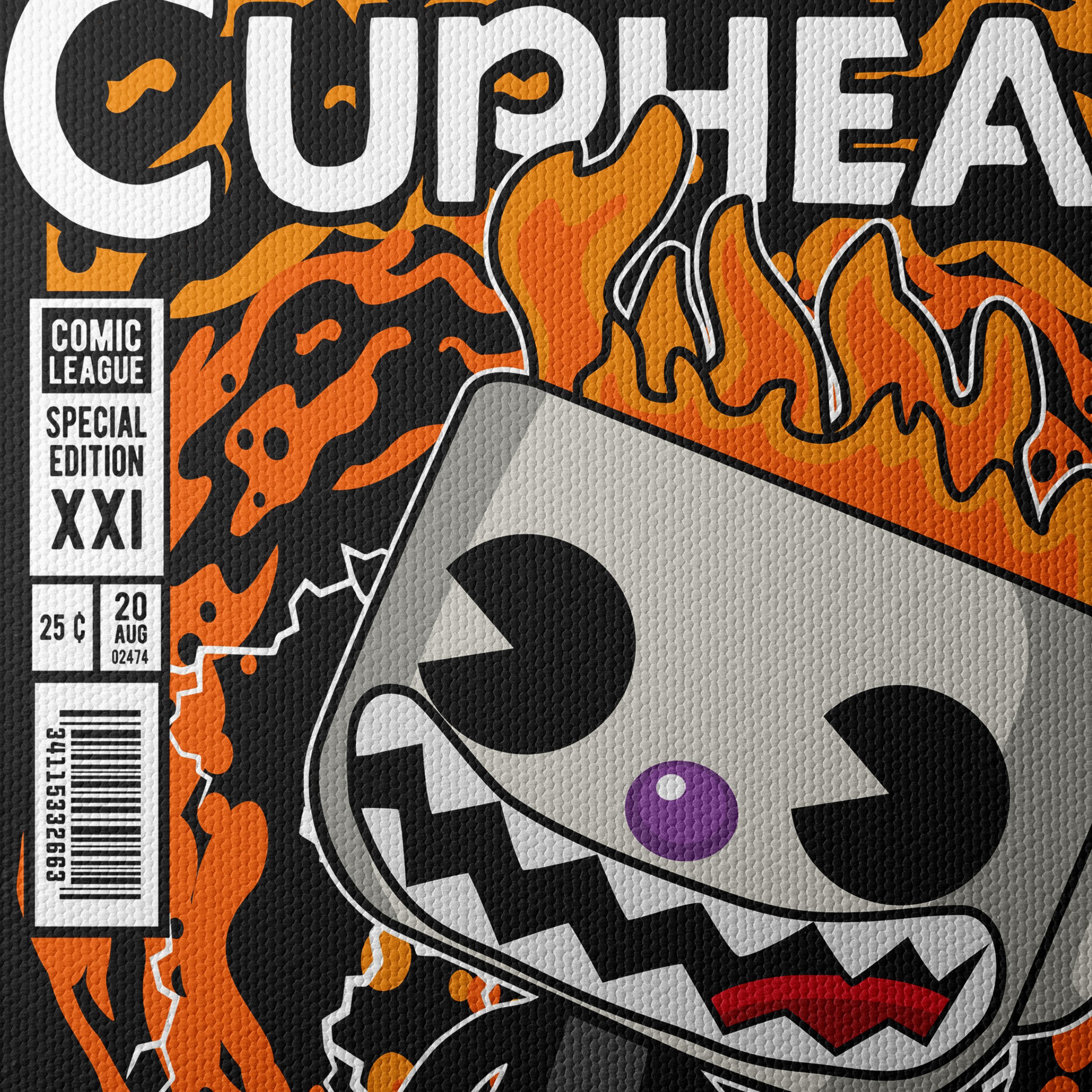 Cuphead Character Art in Comic Style - Image 4