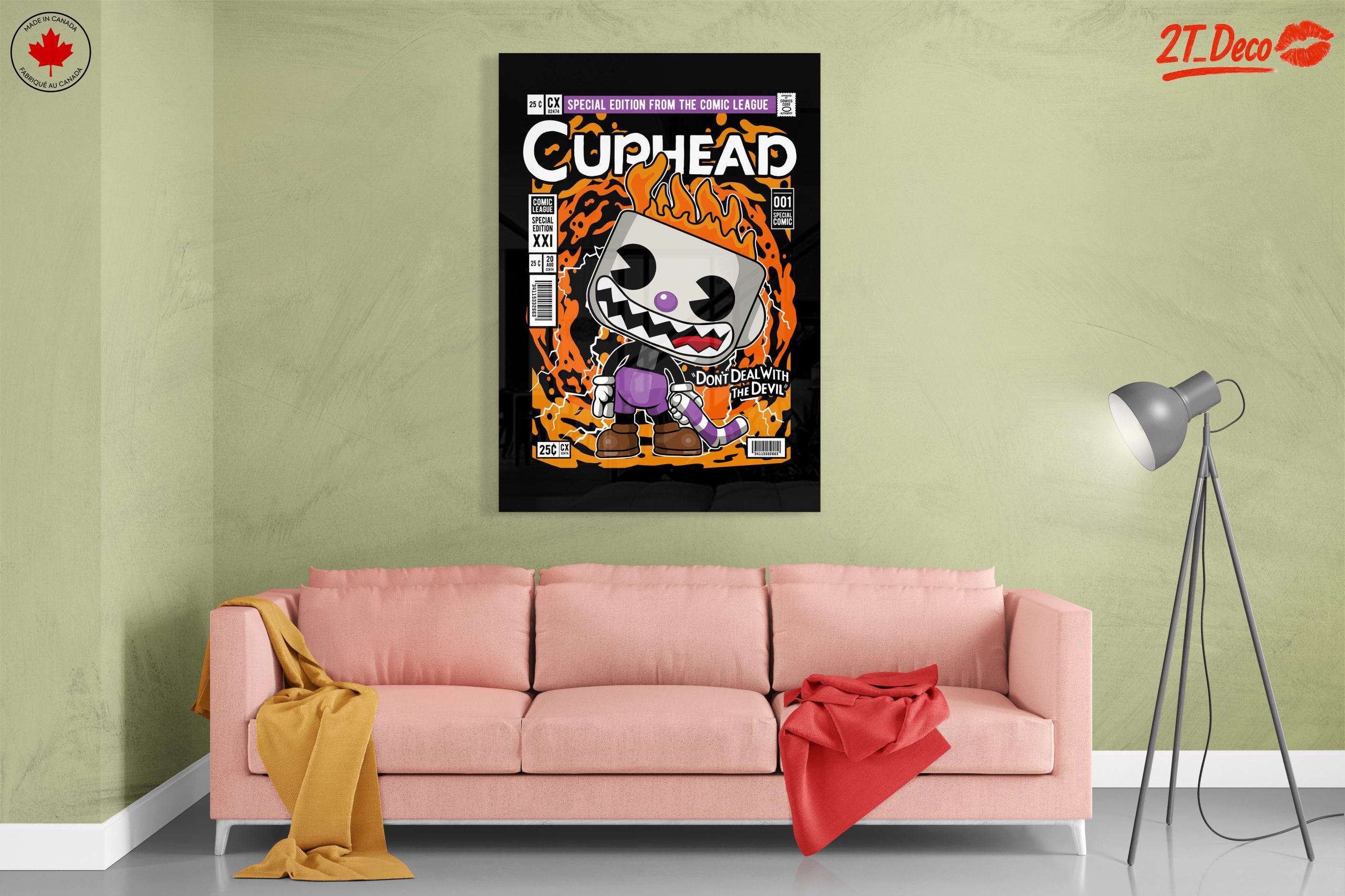Cuphead Character Art in Comic Style - Image 7