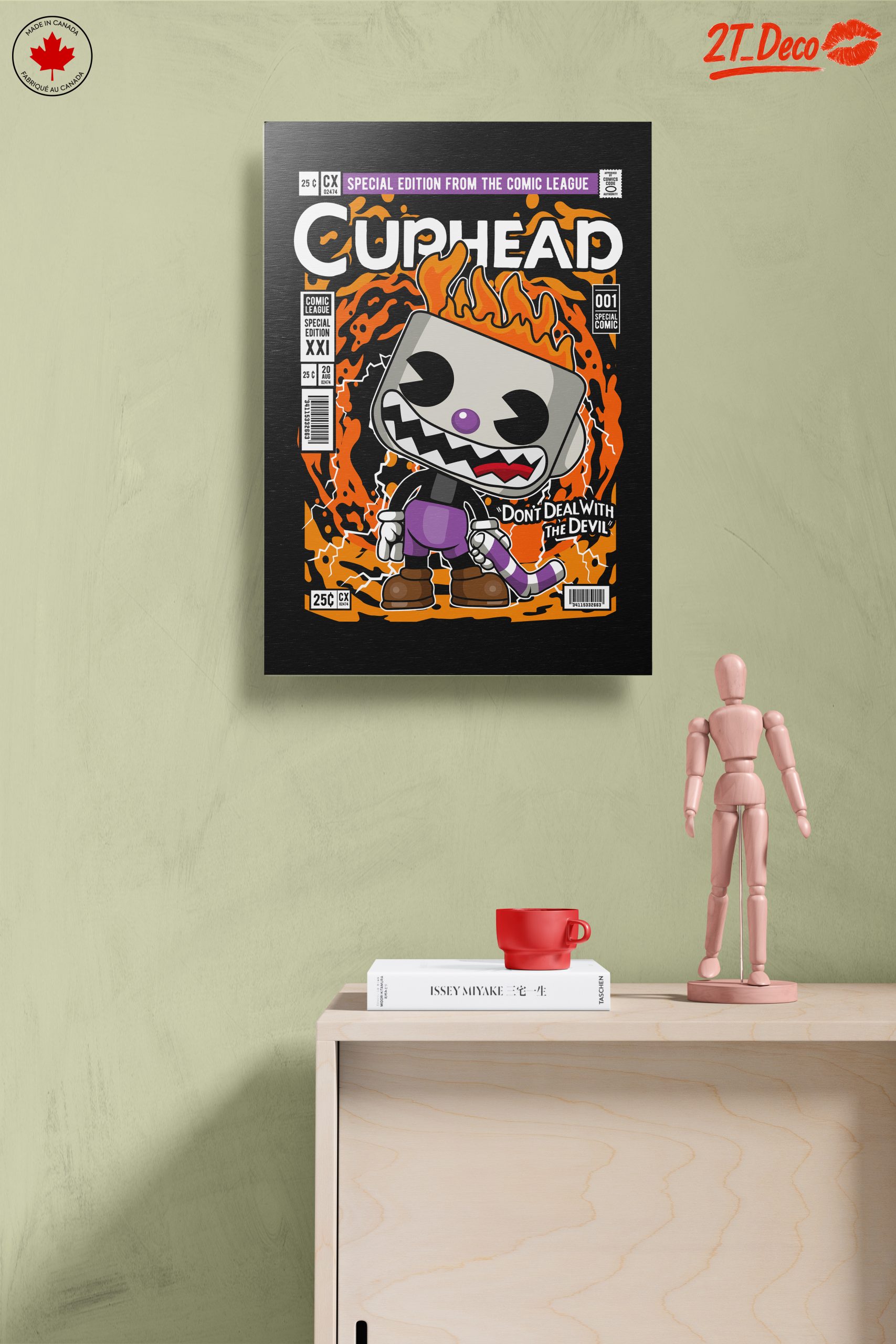 Cuphead Character Art in Comic Style - Image 14
