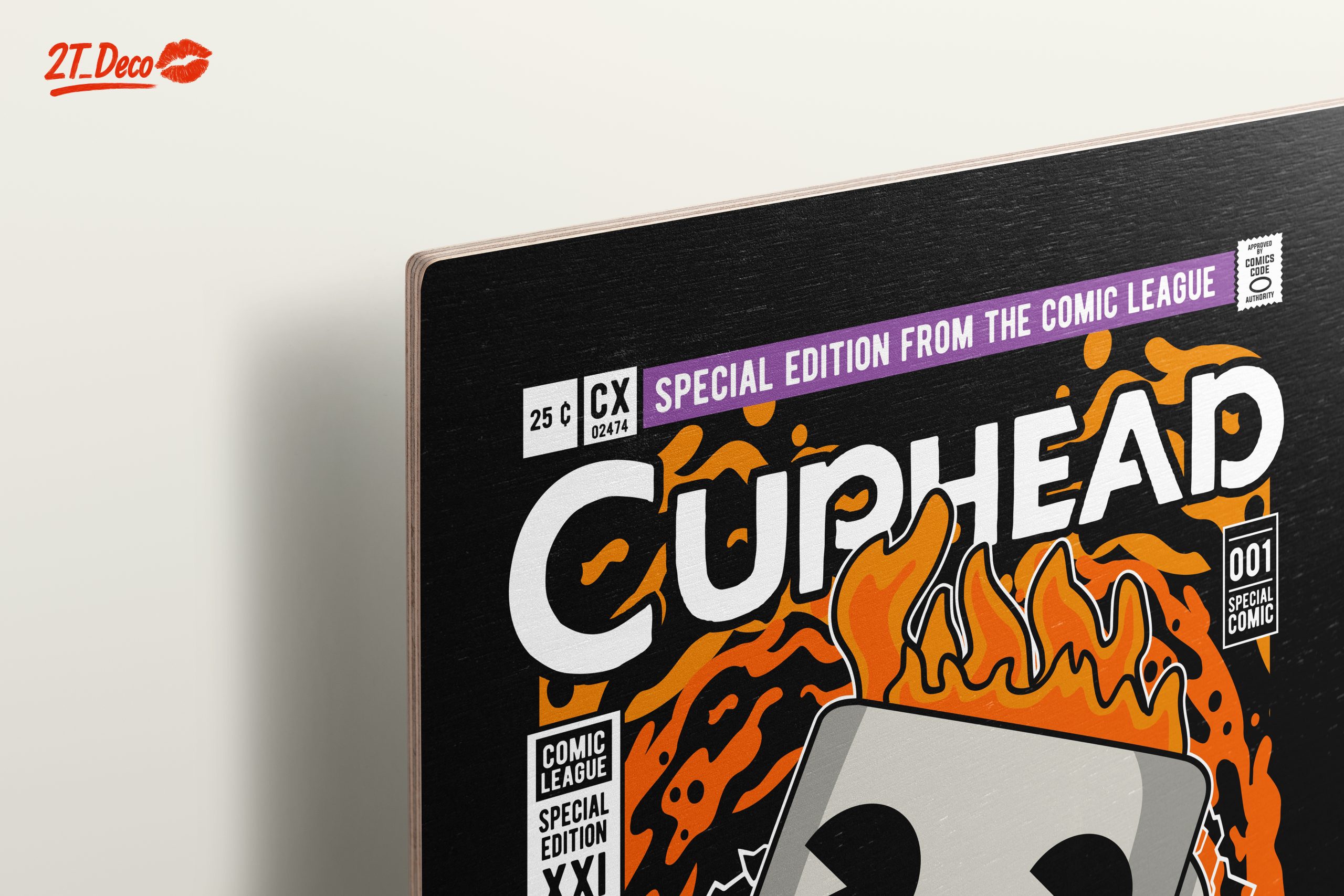 Cuphead Character Art in Comic Style - Image 15