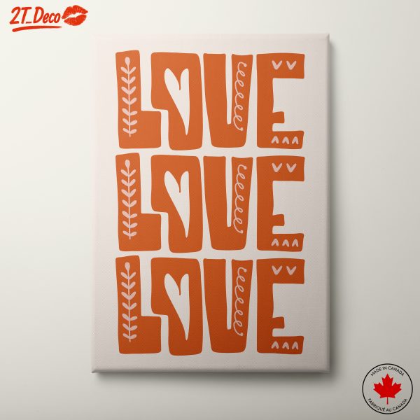 Love Themed Inspirational Quote Art