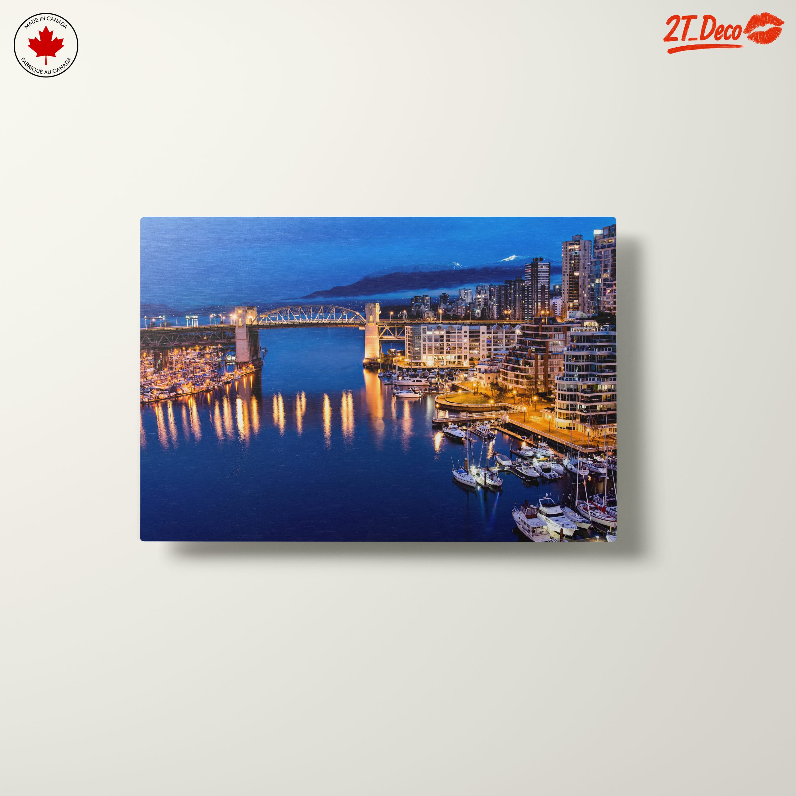 Stunning Cityscape at Night with Reflections - Image 10