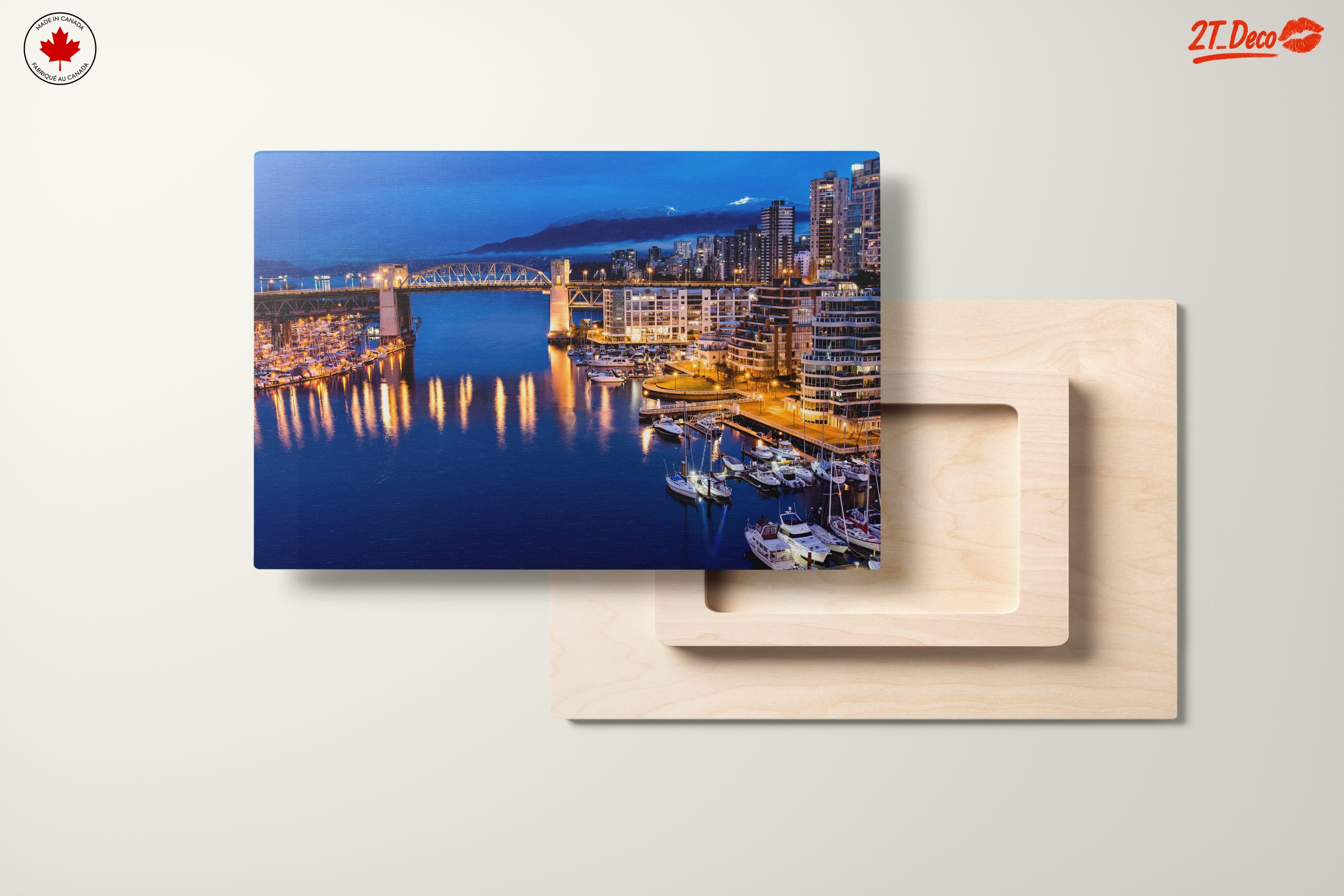 Stunning Cityscape at Night with Reflections - Image 11