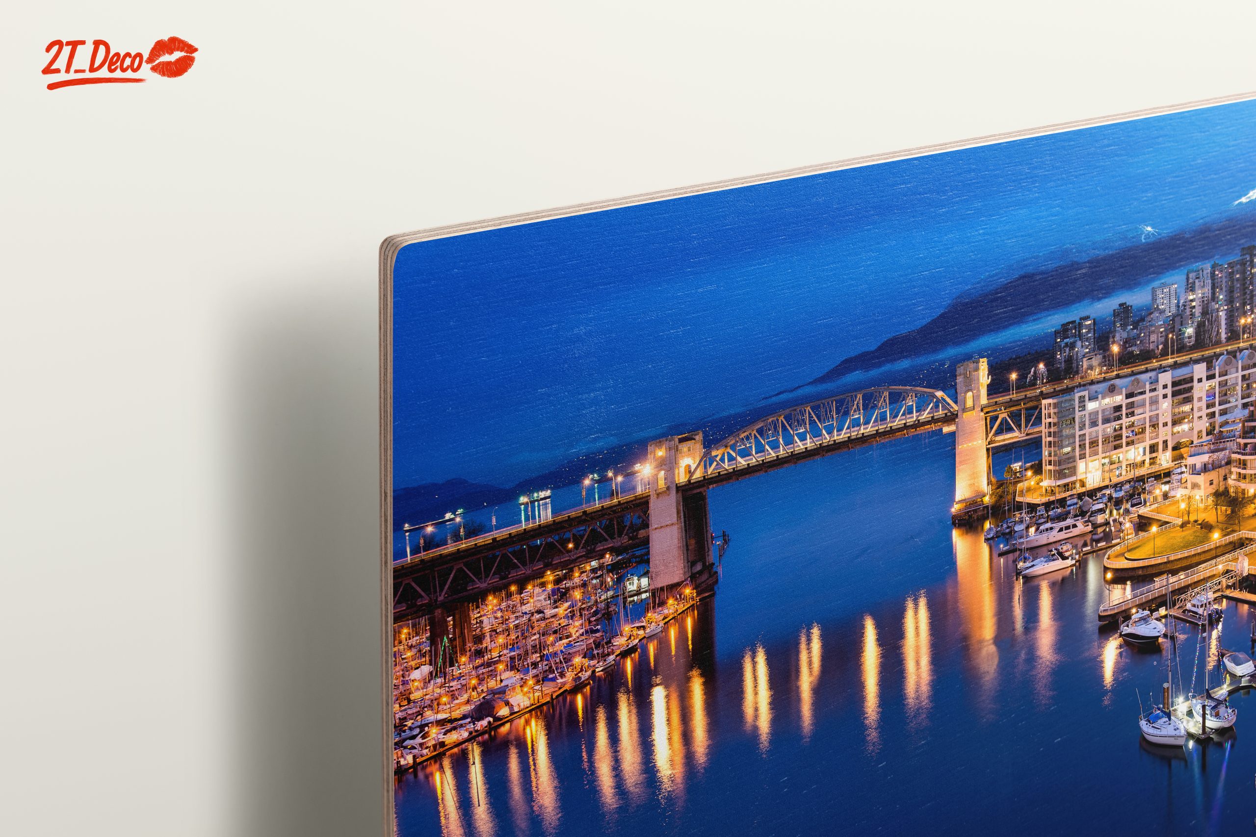 Stunning Cityscape at Night with Reflections - Image 15