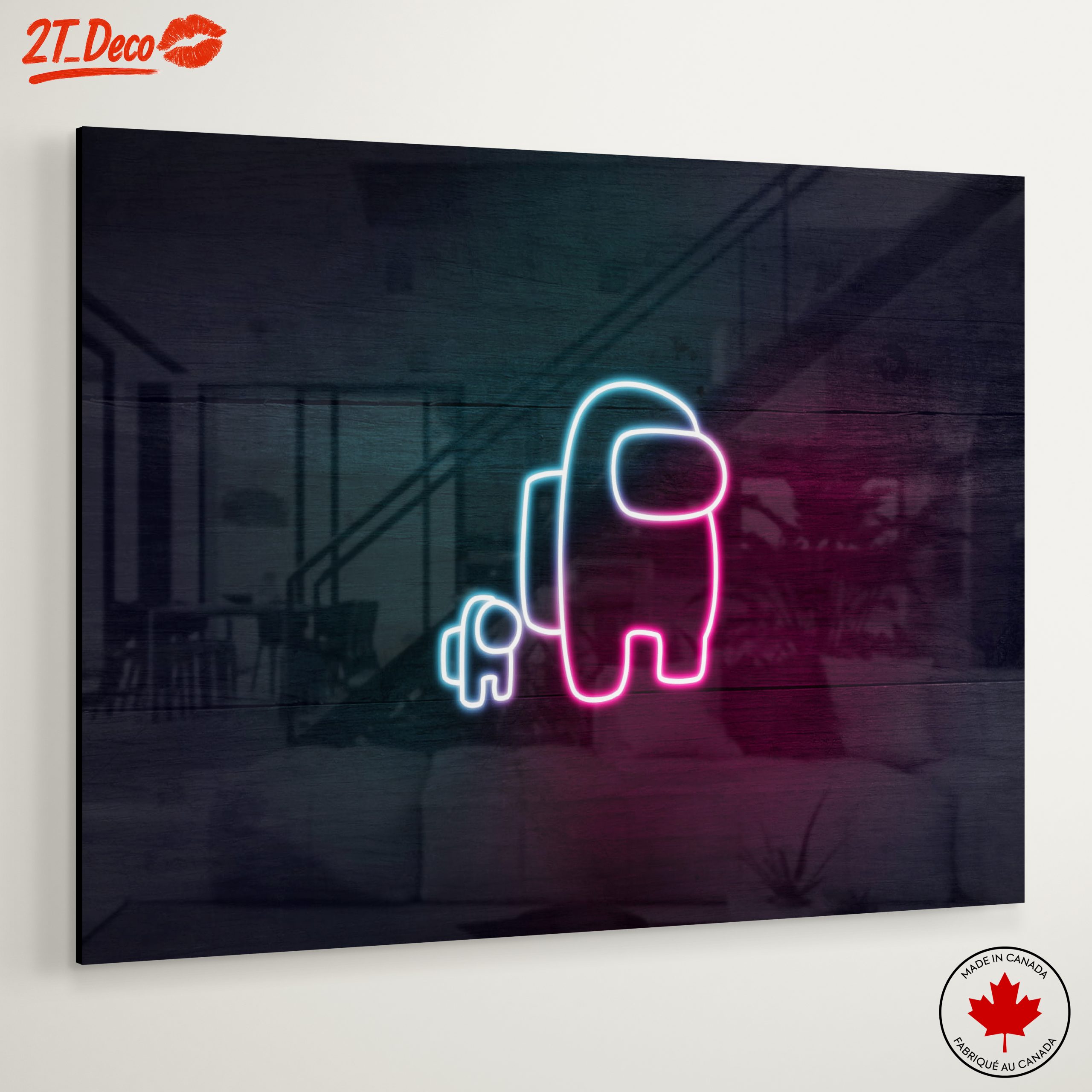 Neon Gaming Characters Artwork - Image 6