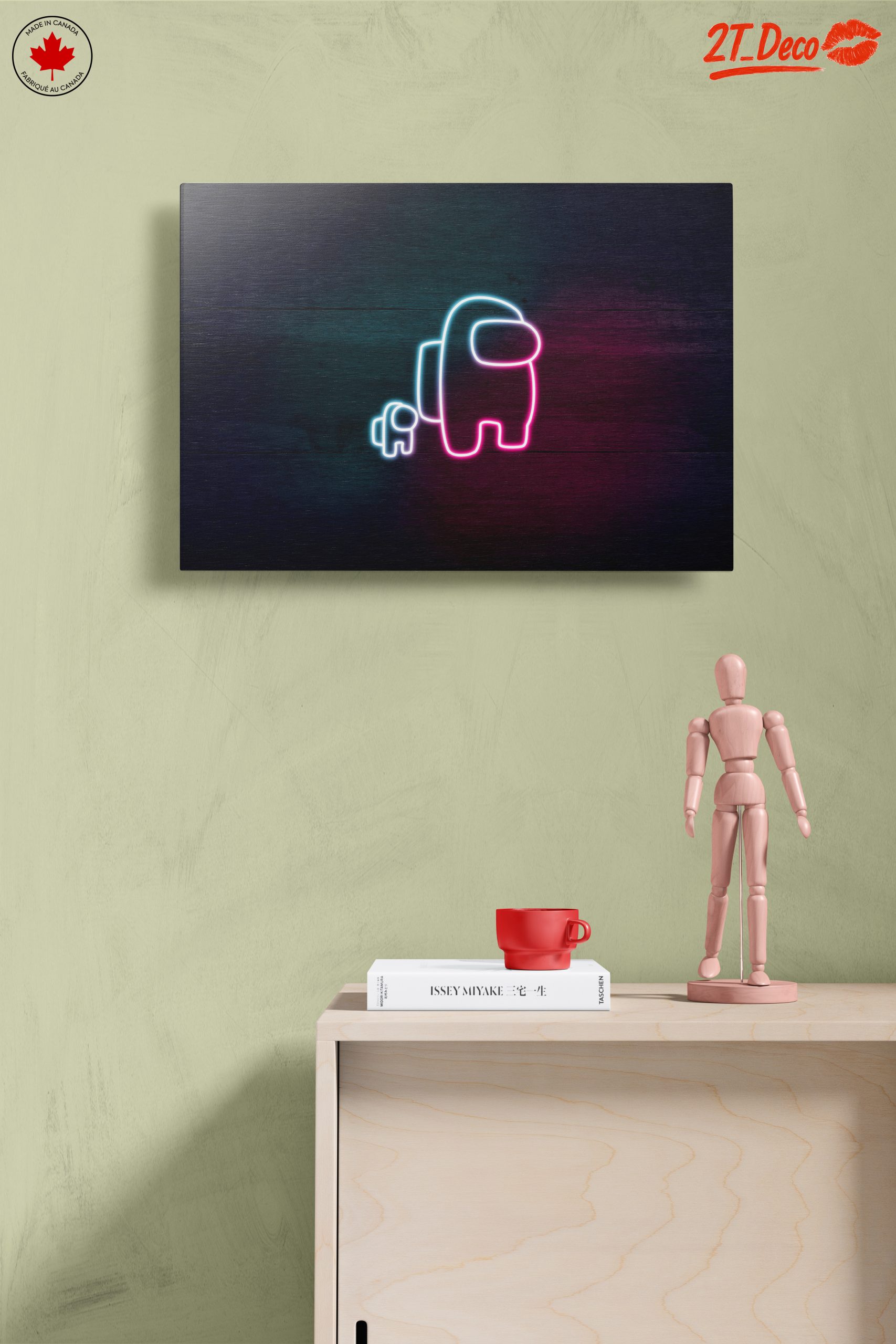 Neon Gaming Characters Artwork - Image 14