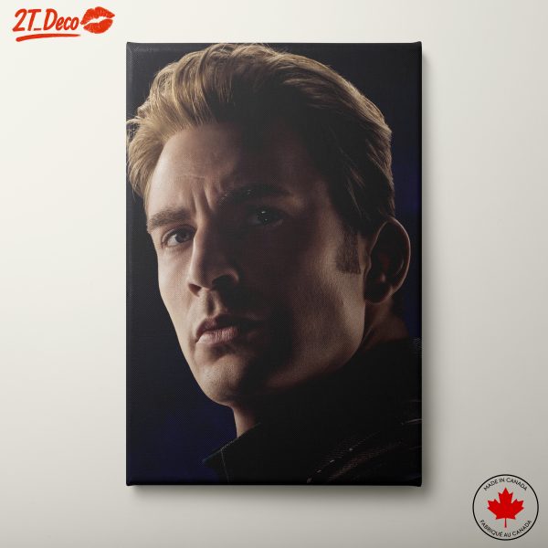 Captain America Iconic Portrait Art