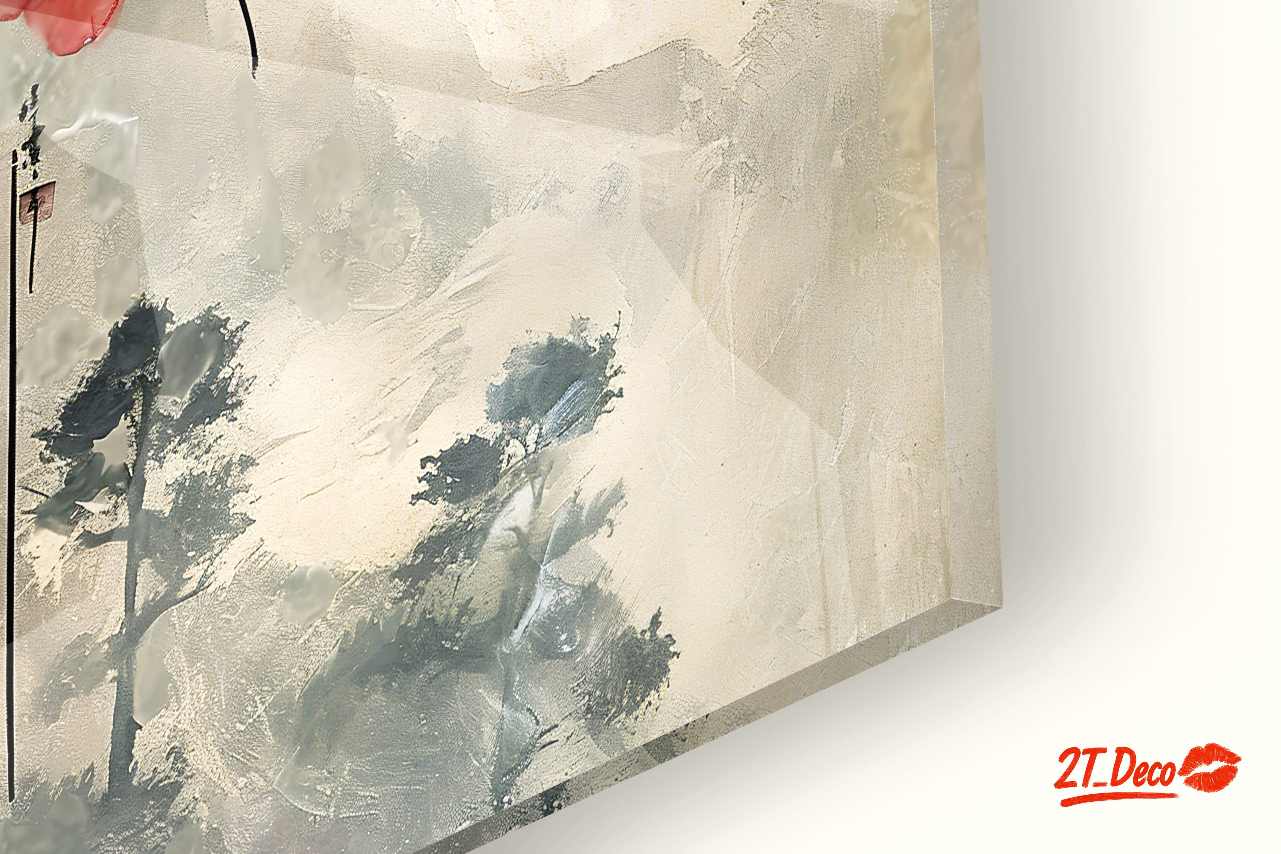 Cranes and Cherry Blossoms Wall Art - Image 9