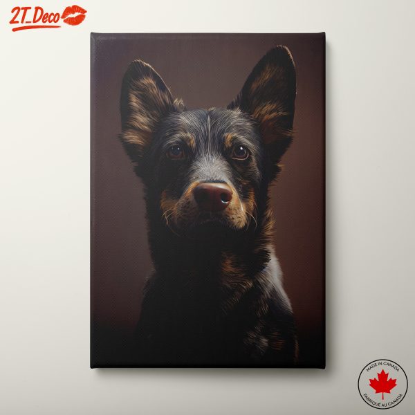 Realistic Dog Portrait Wall Art