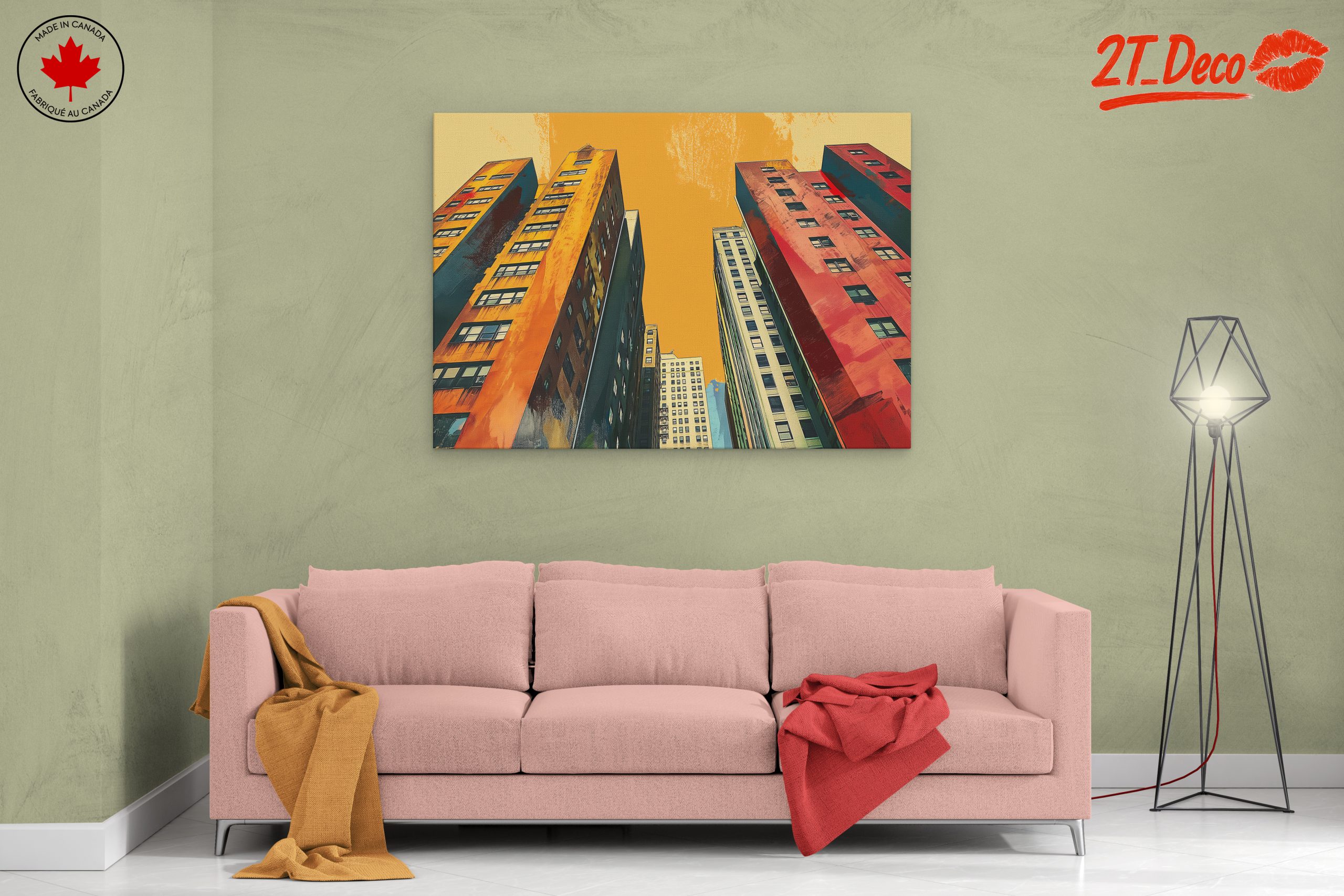 Vibrant Modern Architectural Cityscape - Image 2