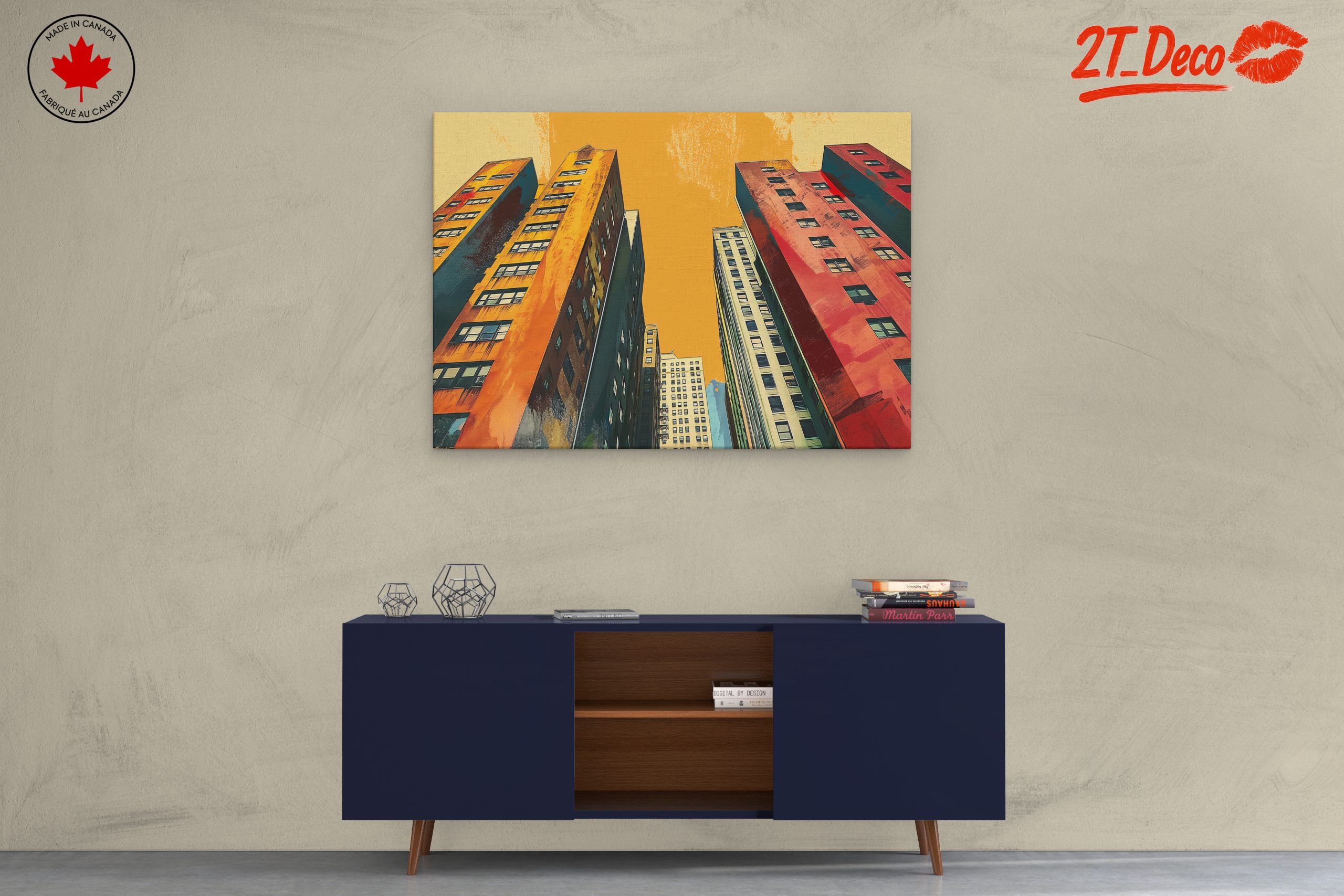 Vibrant Modern Architectural Cityscape - Image 3