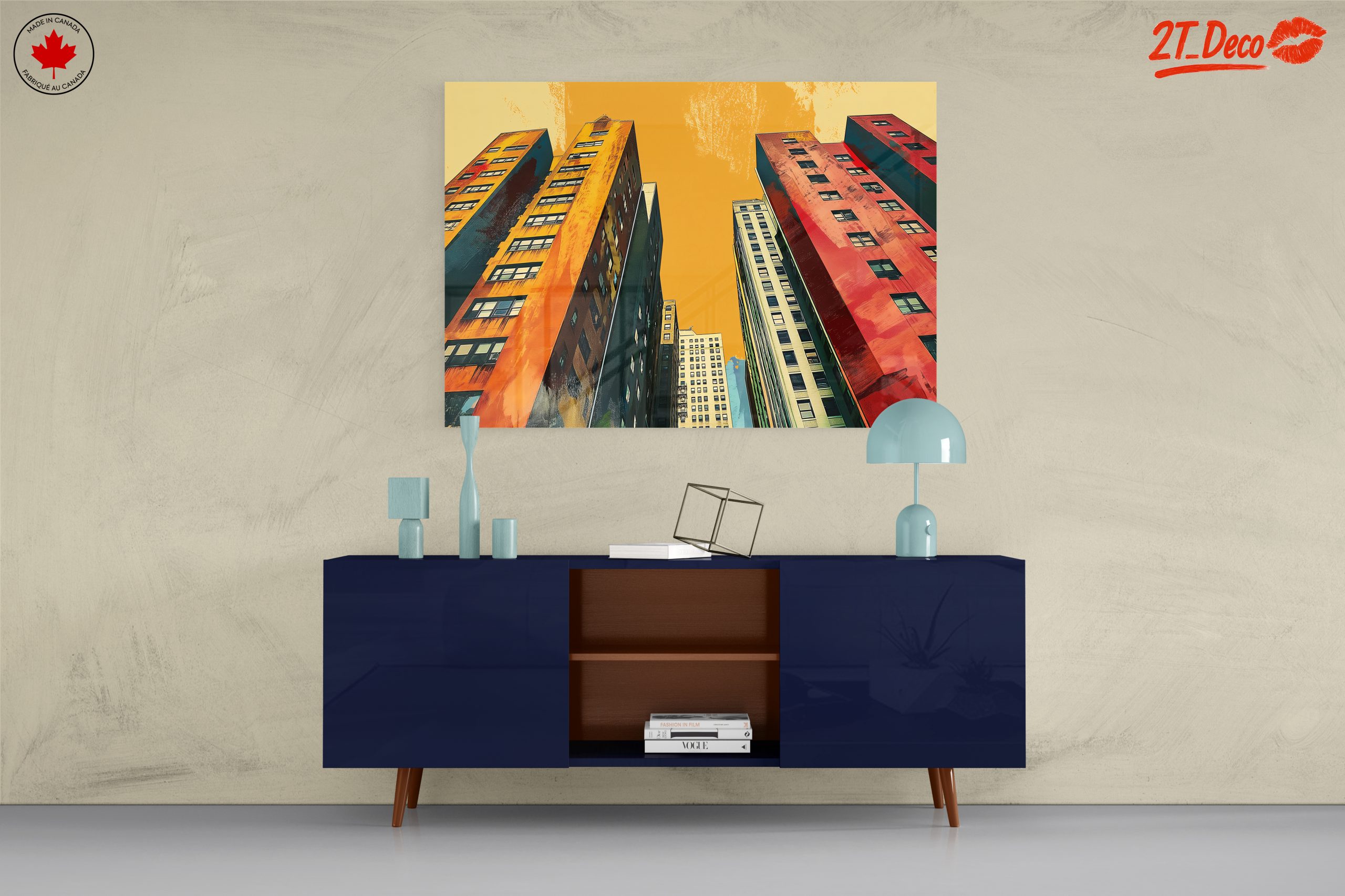 Vibrant Modern Architectural Cityscape - Image 8