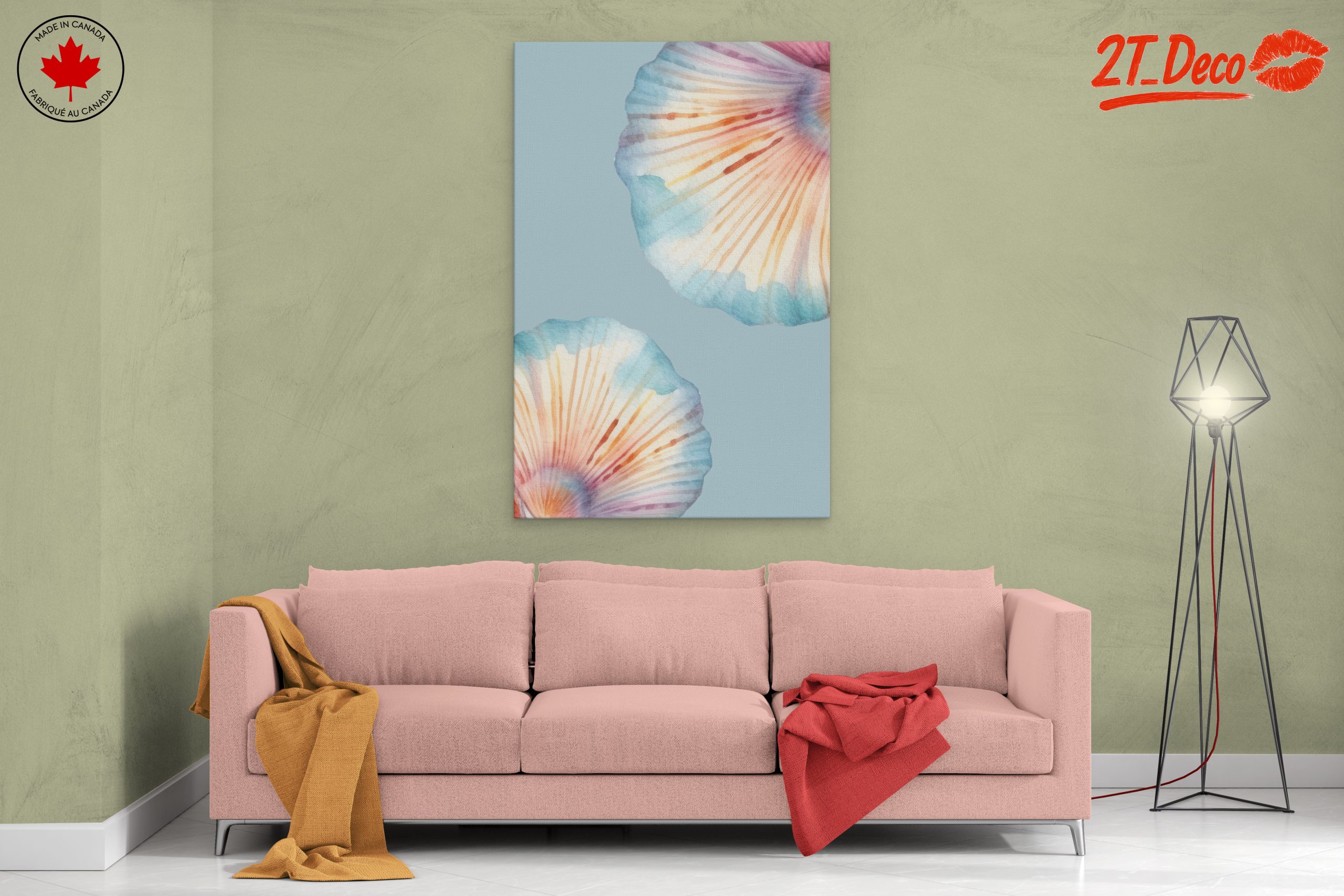 Elegant Floral Watercolor Art for Home Decor - Image 2
