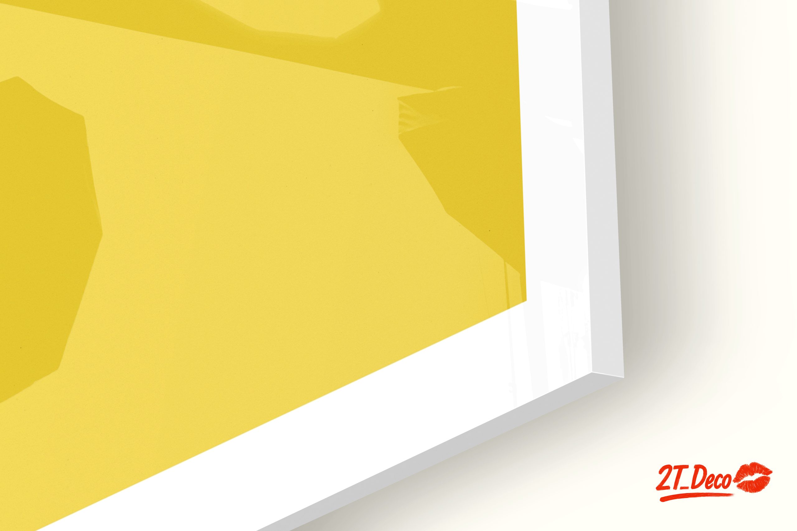 Elegant Blue Bird on Yellow Background - Image 9