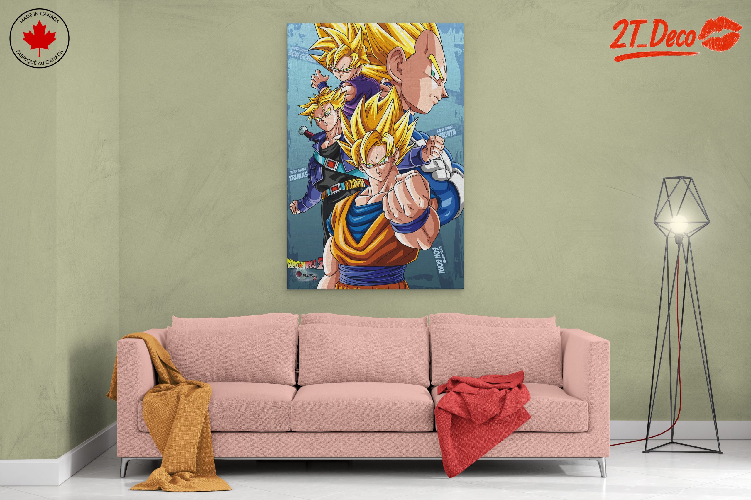 Dynamic Dragon Ball Characters Artwork - Image 2