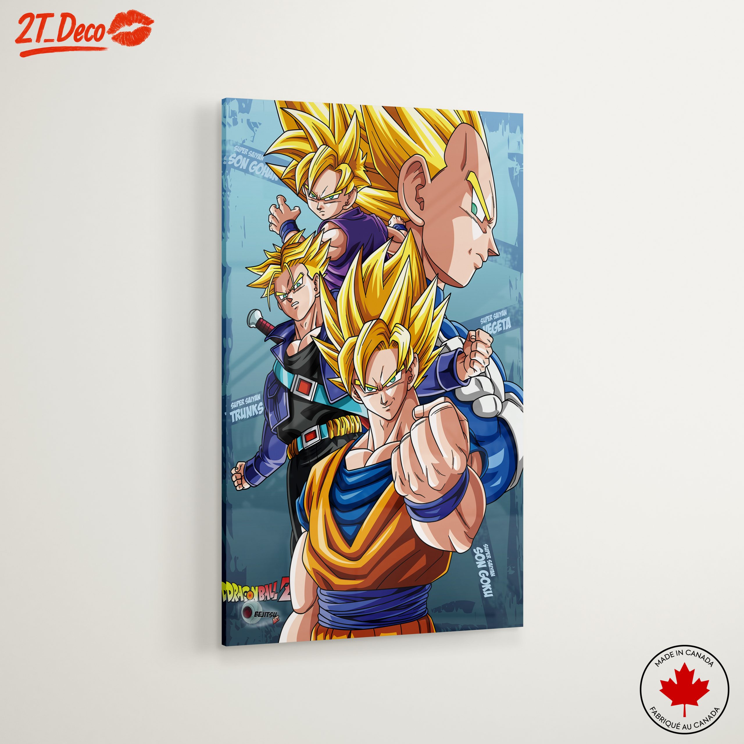 Dynamic Dragon Ball Characters Artwork - Image 6