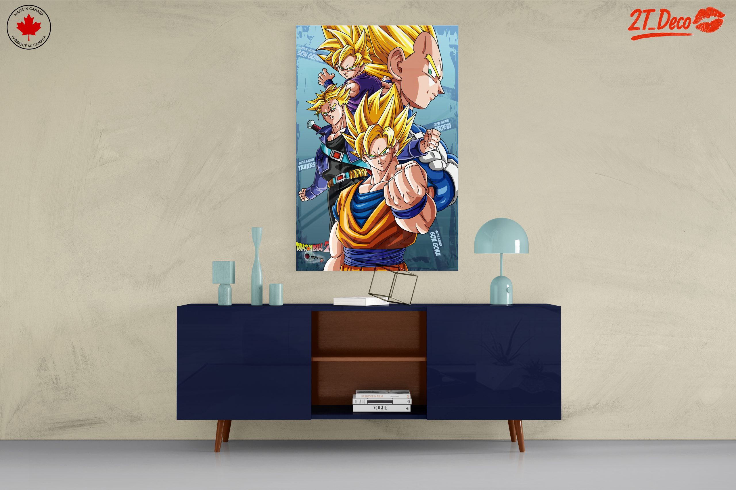 Dynamic Dragon Ball Characters Artwork - Image 8