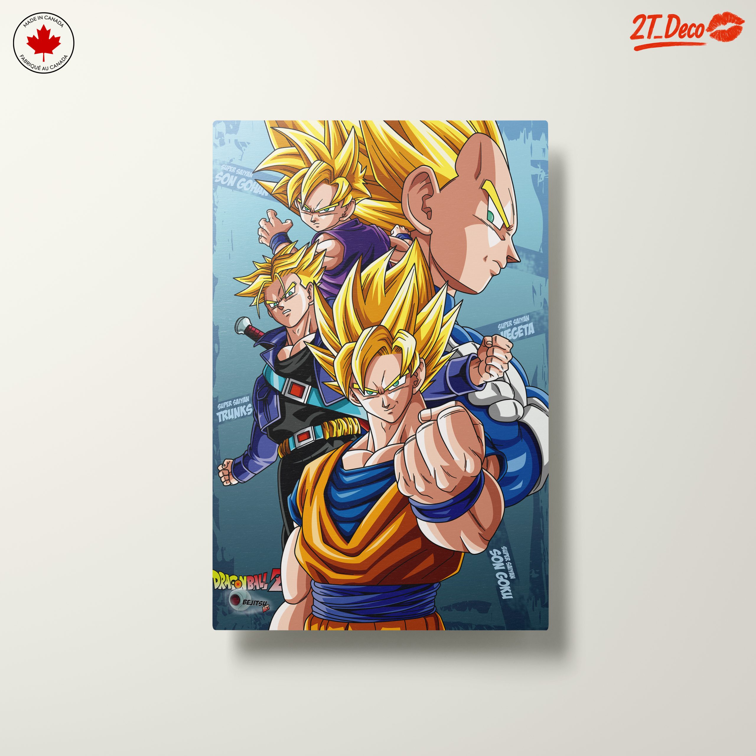 Dynamic Dragon Ball Characters Artwork - Image 10