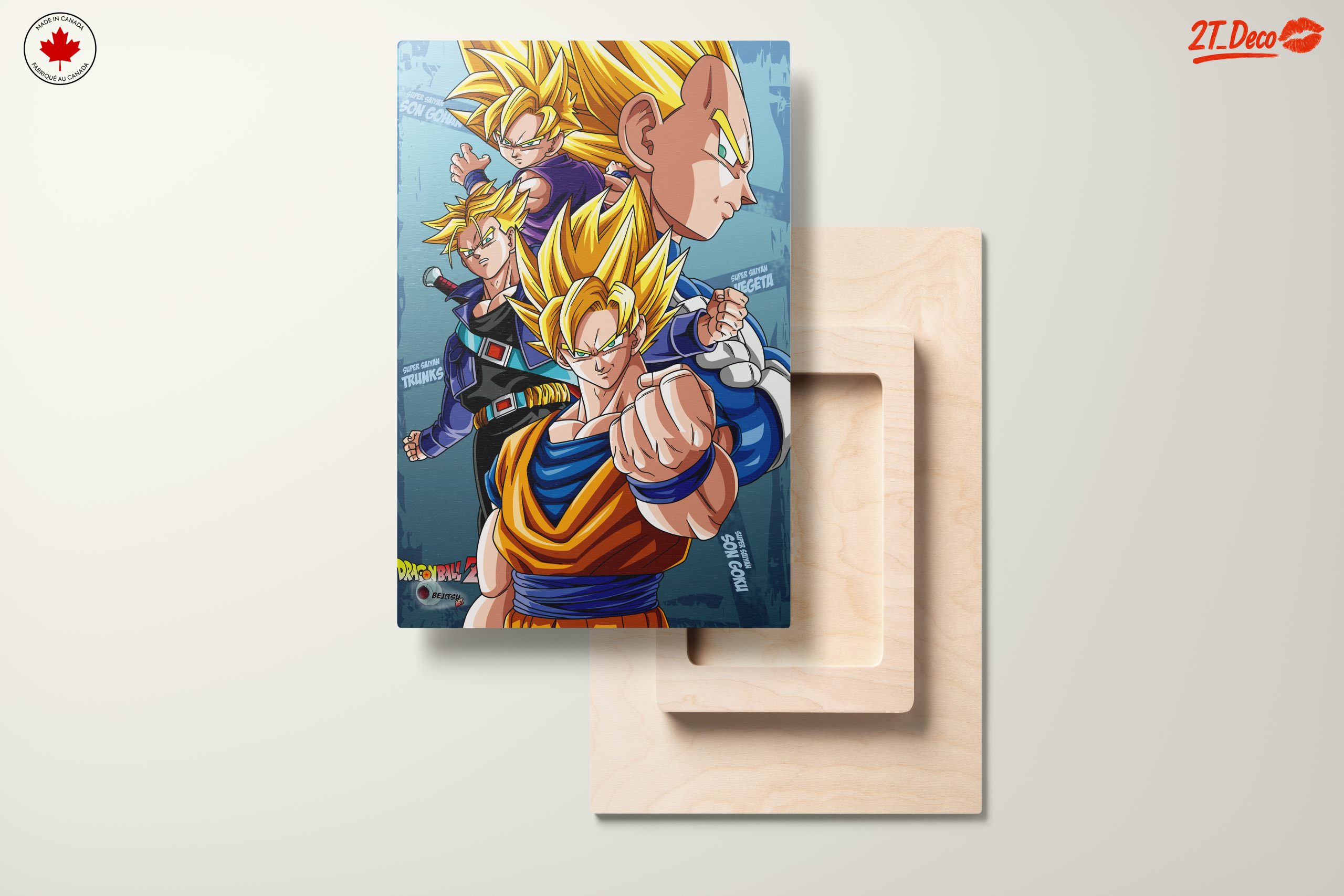 Dynamic Dragon Ball Characters Artwork - Image 11