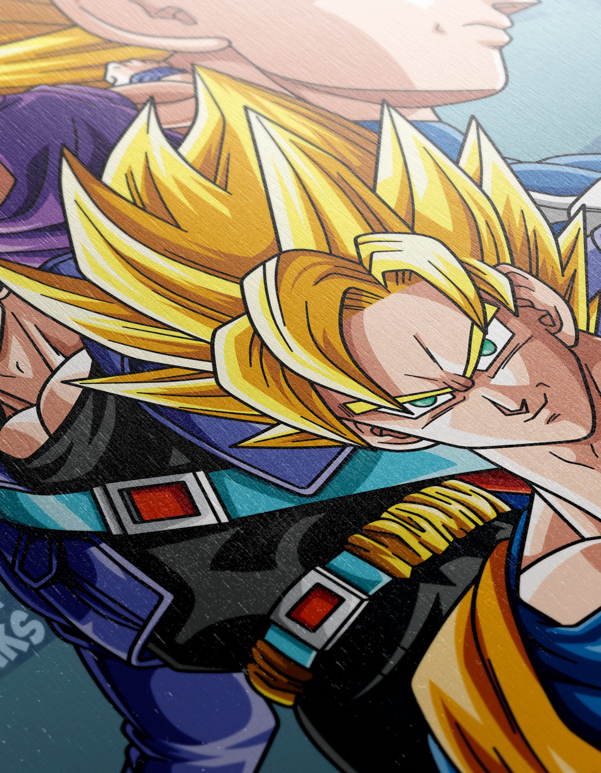 Dynamic Dragon Ball Characters Artwork - Image 12