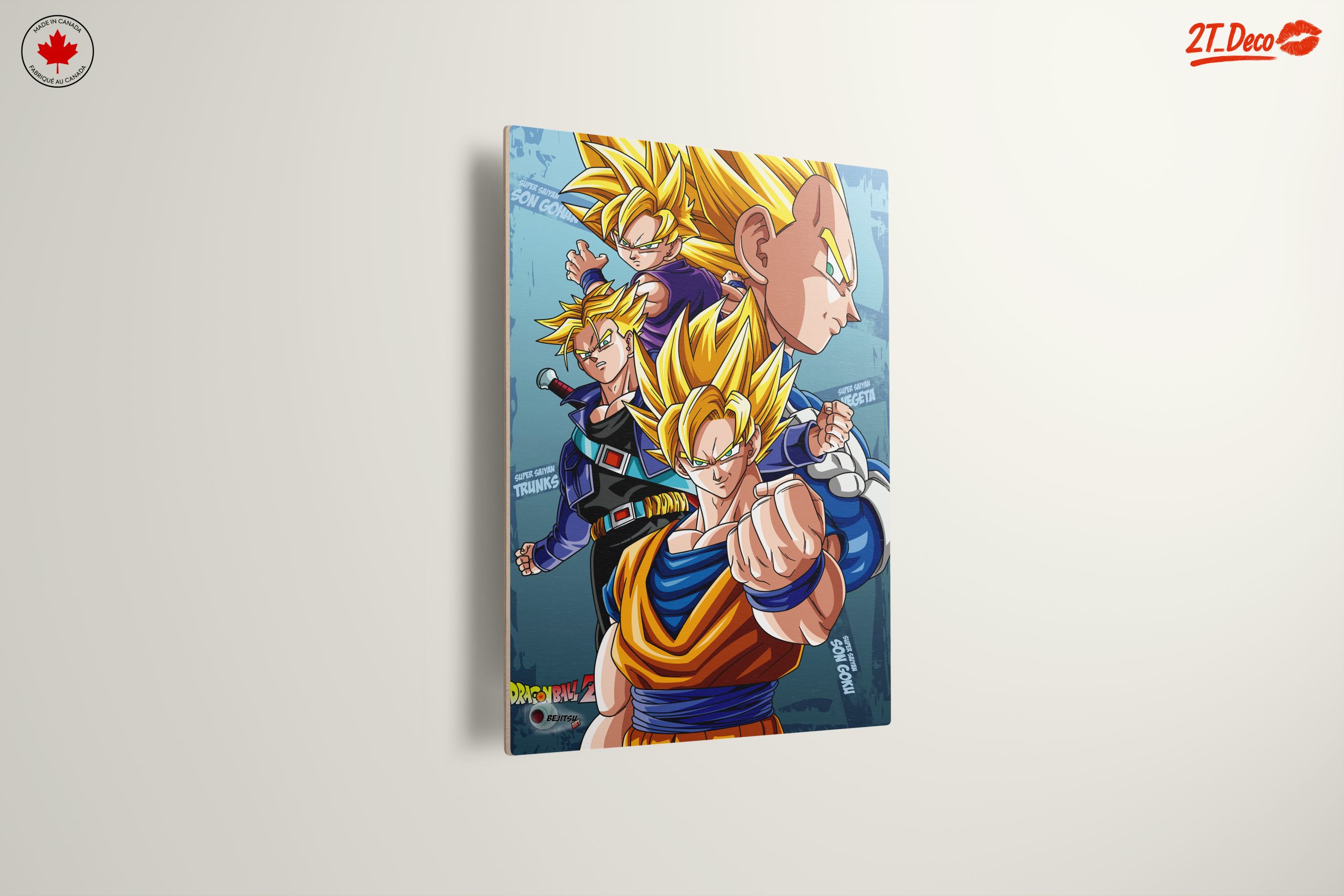 Dynamic Dragon Ball Characters Artwork - Image 13