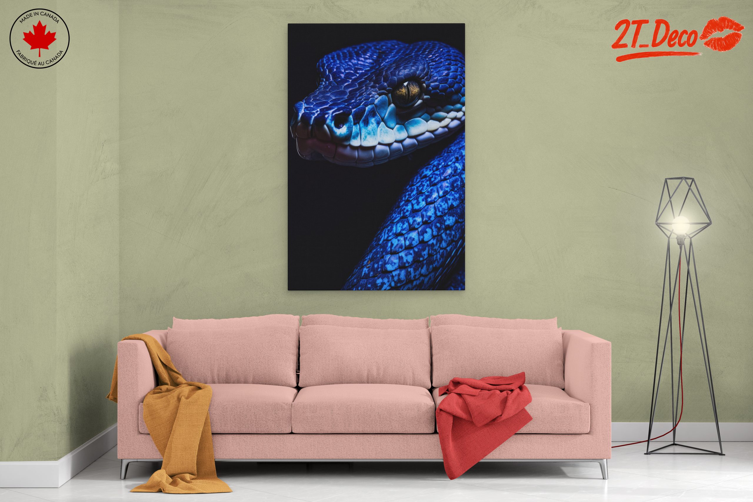 Stunning Exotic Snakes Artwork - Image 2