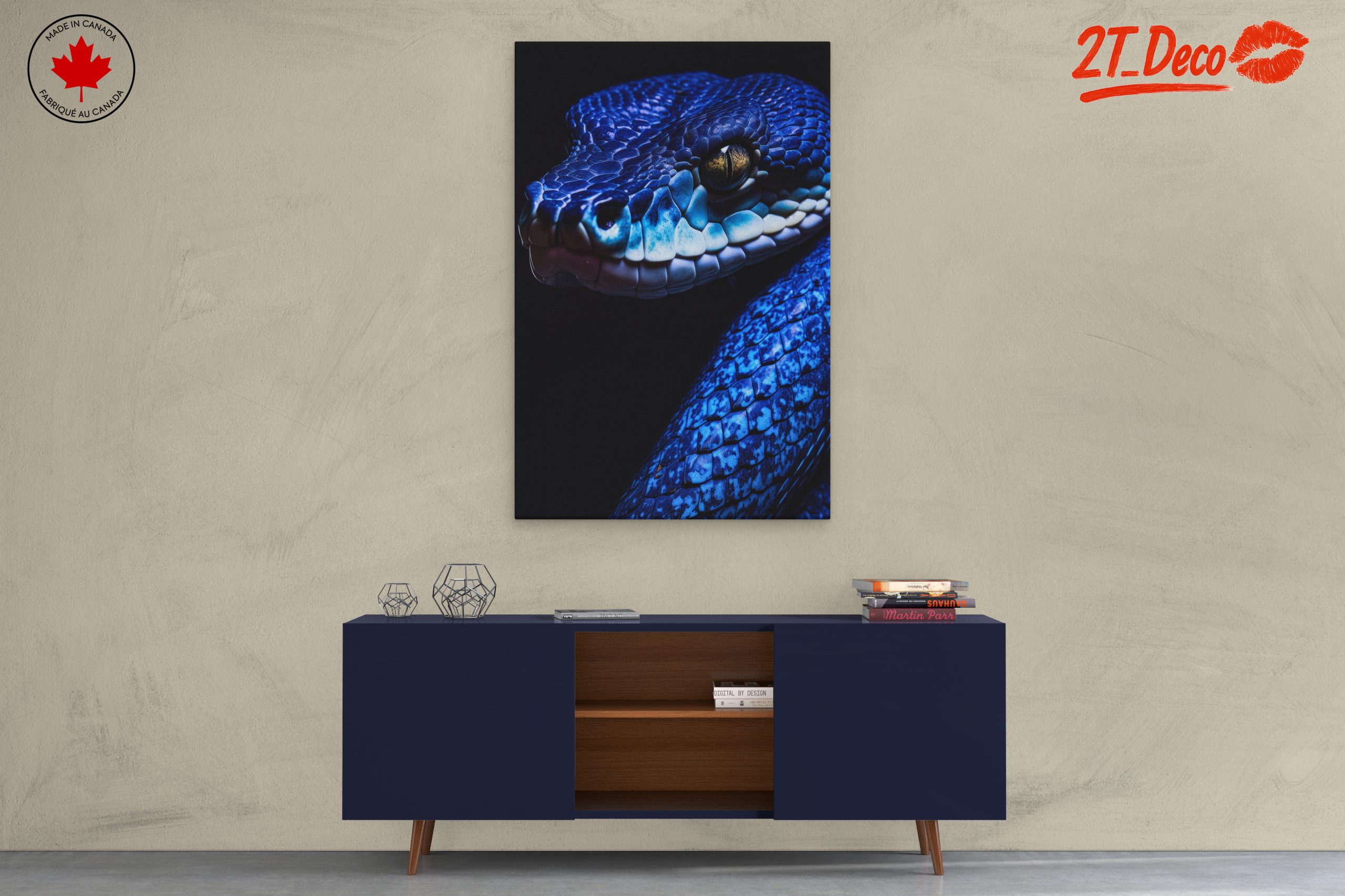 Stunning Exotic Snakes Artwork - Image 3