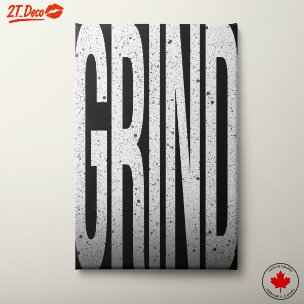 Grind Motivational Wall Art