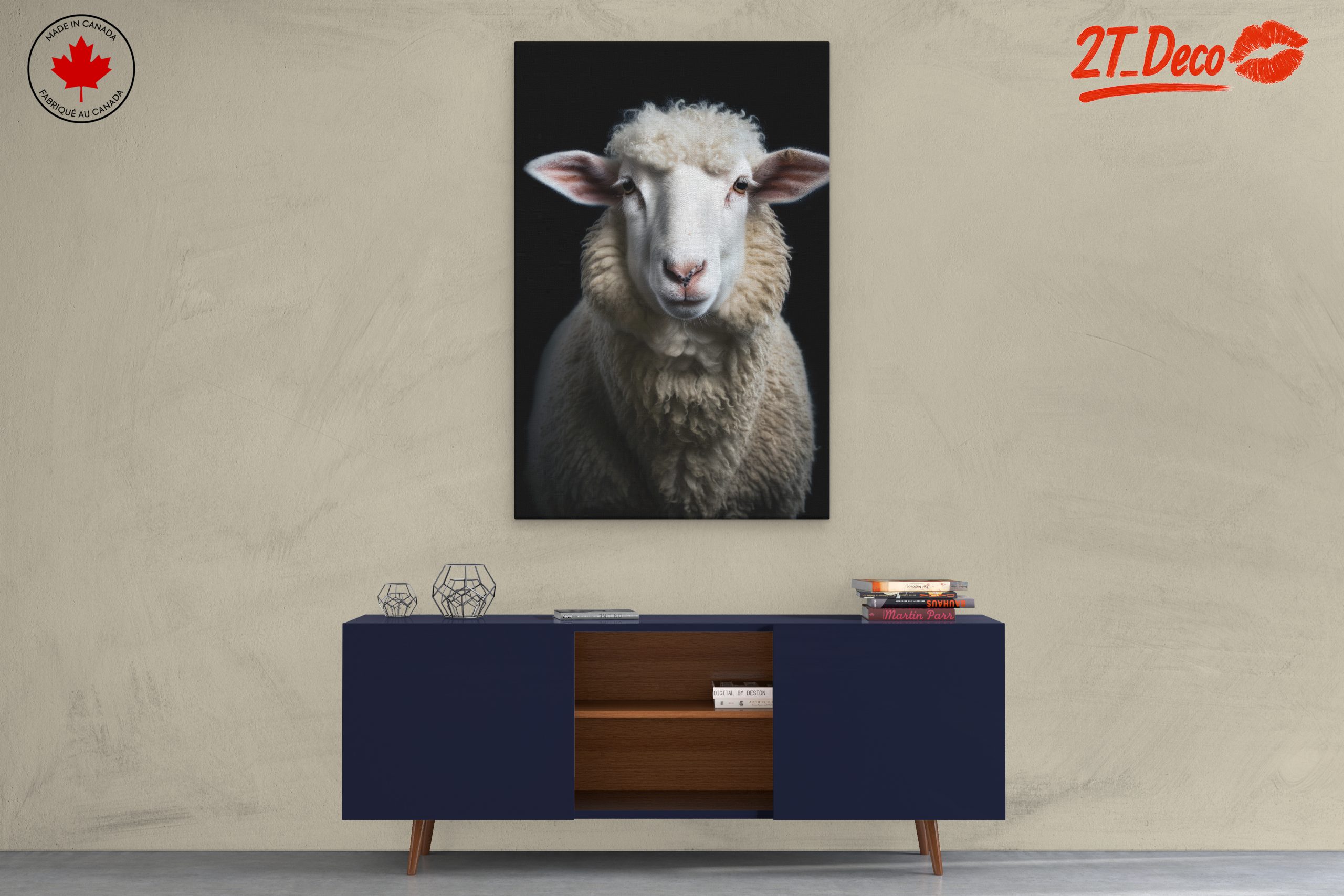 Realistic Portrait of a Sheep - Image 3
