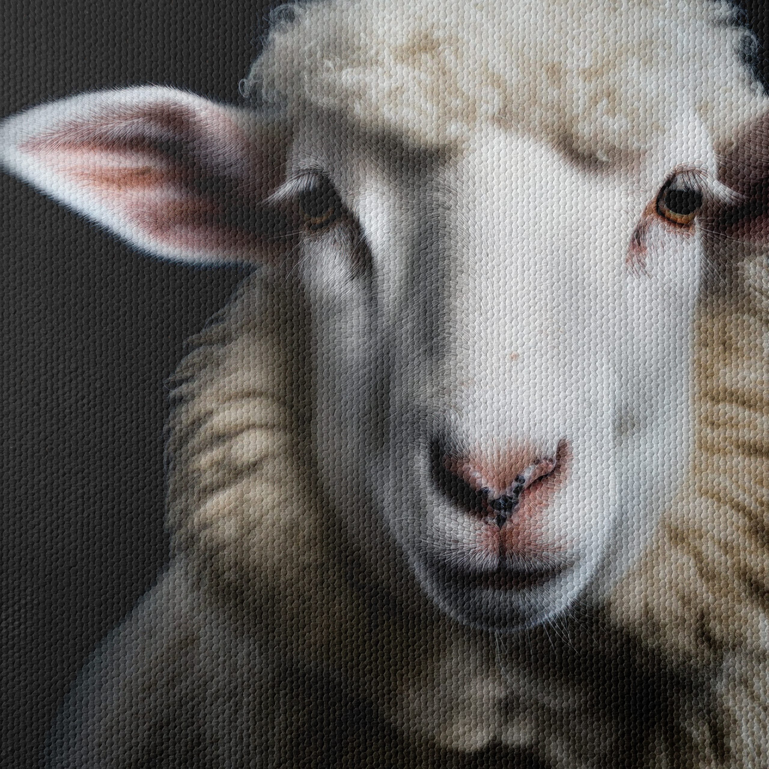 Realistic Portrait of a Sheep - Image 4