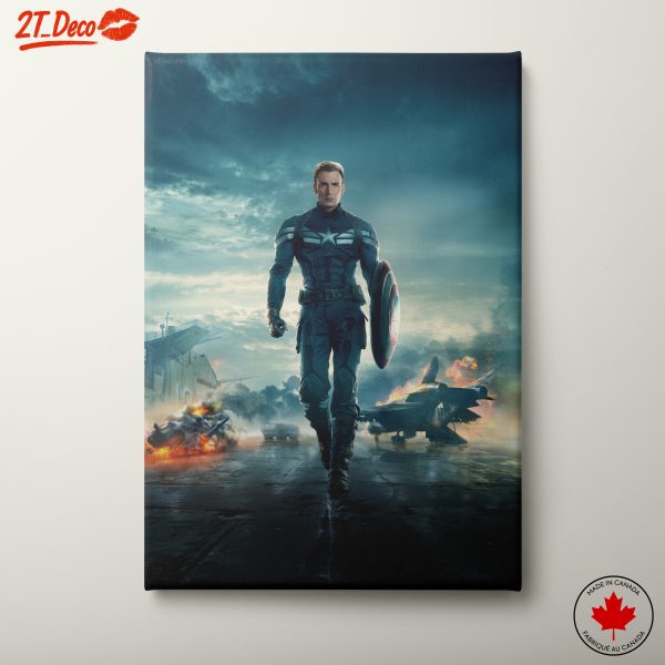 Epic Captain America Superhero Artwork