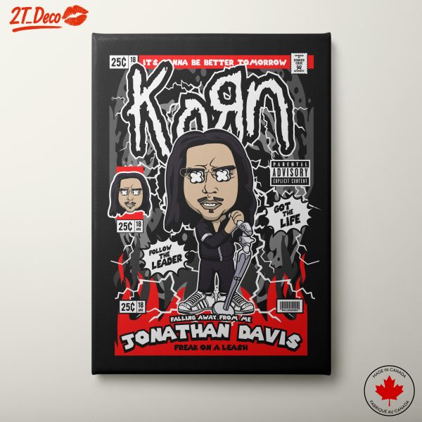 Korn Band Art Illustration
