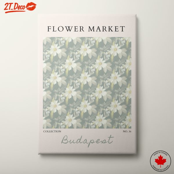 Floral Market Art Collection from Budapest