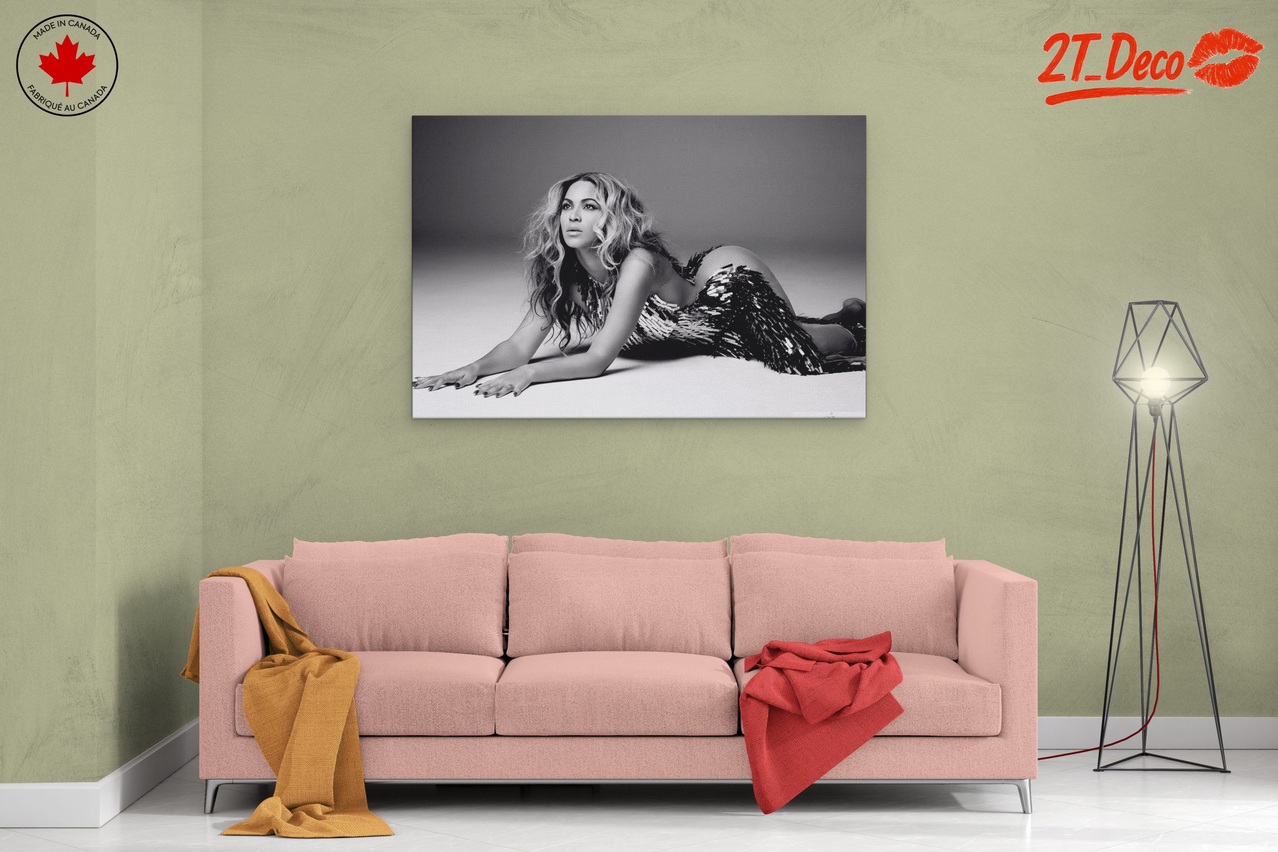 Stylish Celebrity Portrait Featuring Iconic Figure - Image 2