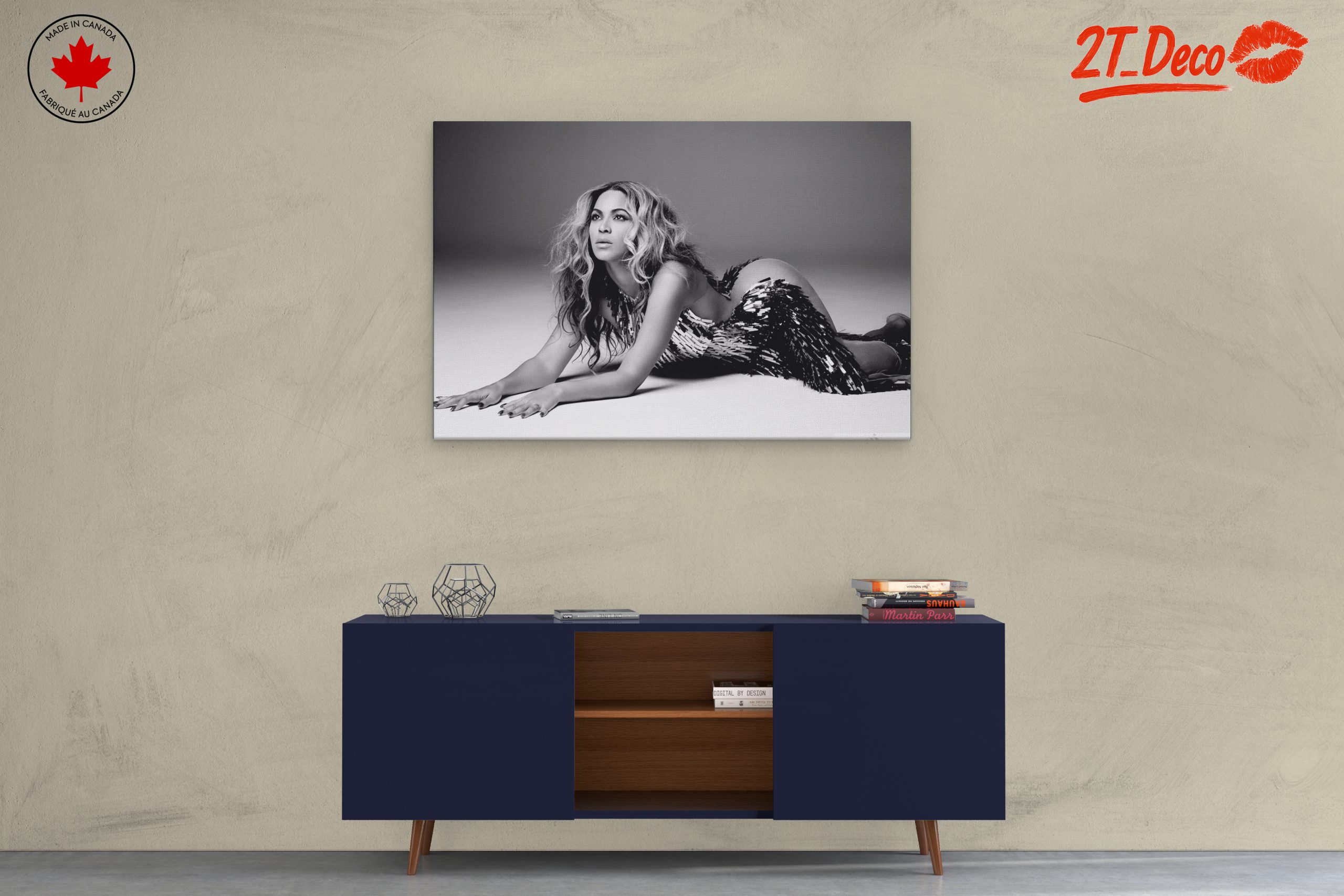 Stylish Celebrity Portrait Featuring Iconic Figure - Image 3