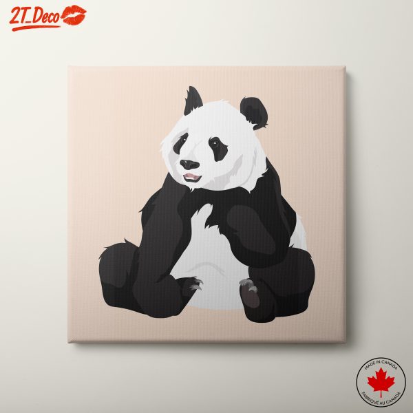 Charming Panda Illustration for Animal Lovers