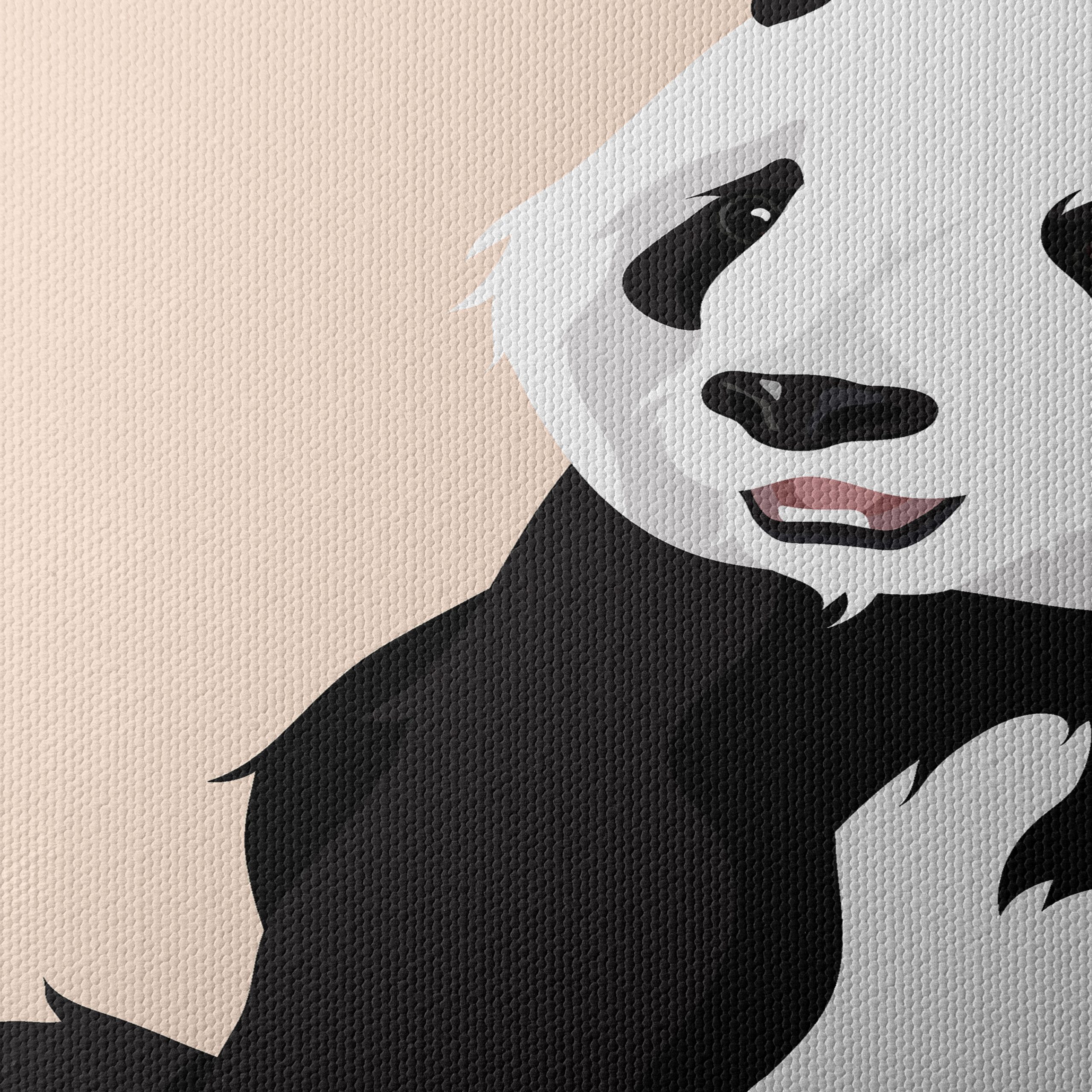 Charming Panda Illustration for Animal Lovers - Image 4