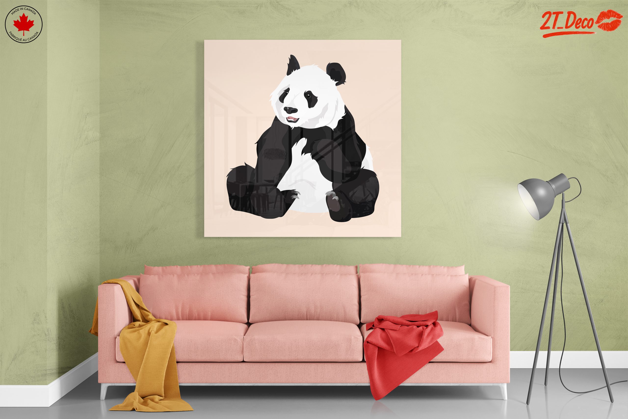 Charming Panda Illustration for Animal Lovers - Image 7