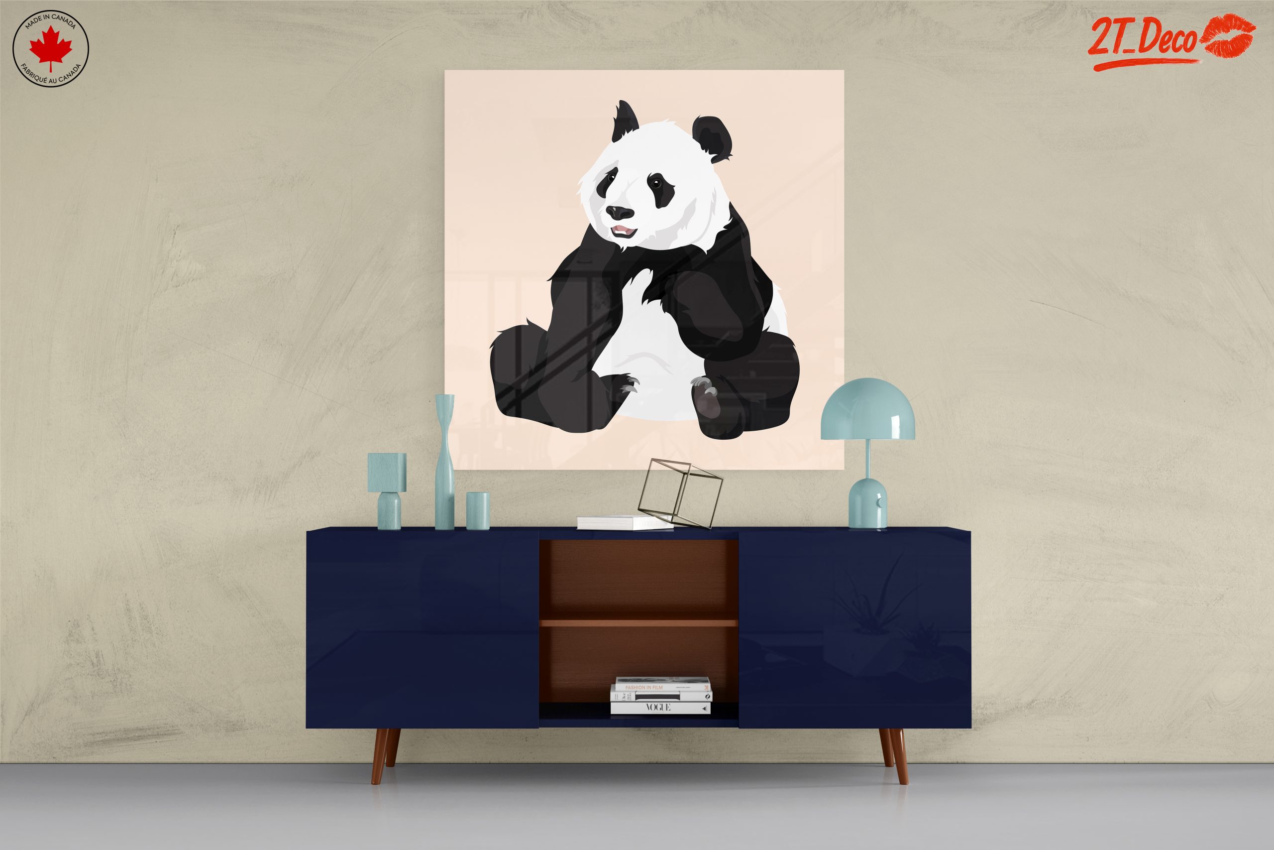 Charming Panda Illustration for Animal Lovers - Image 8