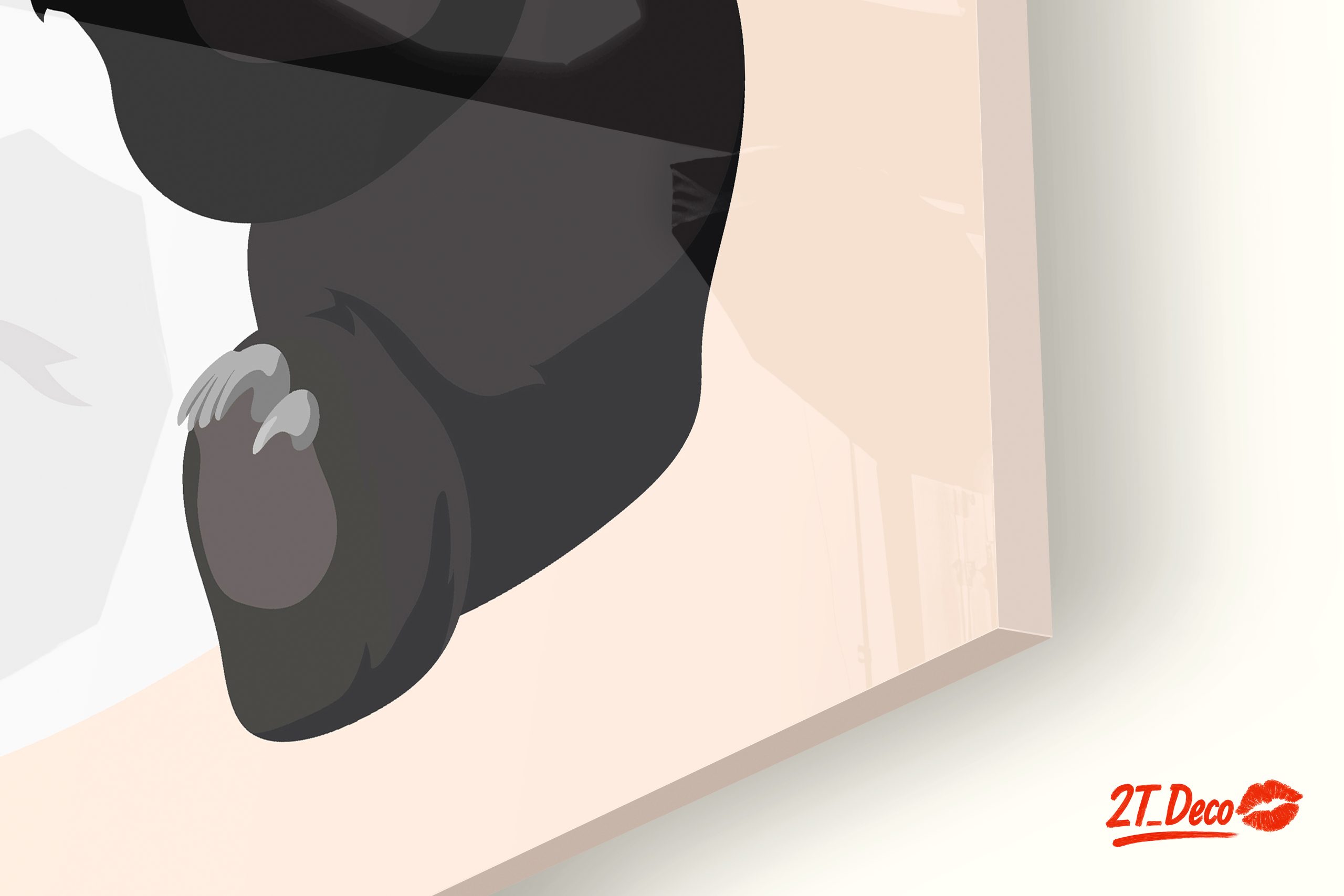 Charming Panda Illustration for Animal Lovers - Image 9