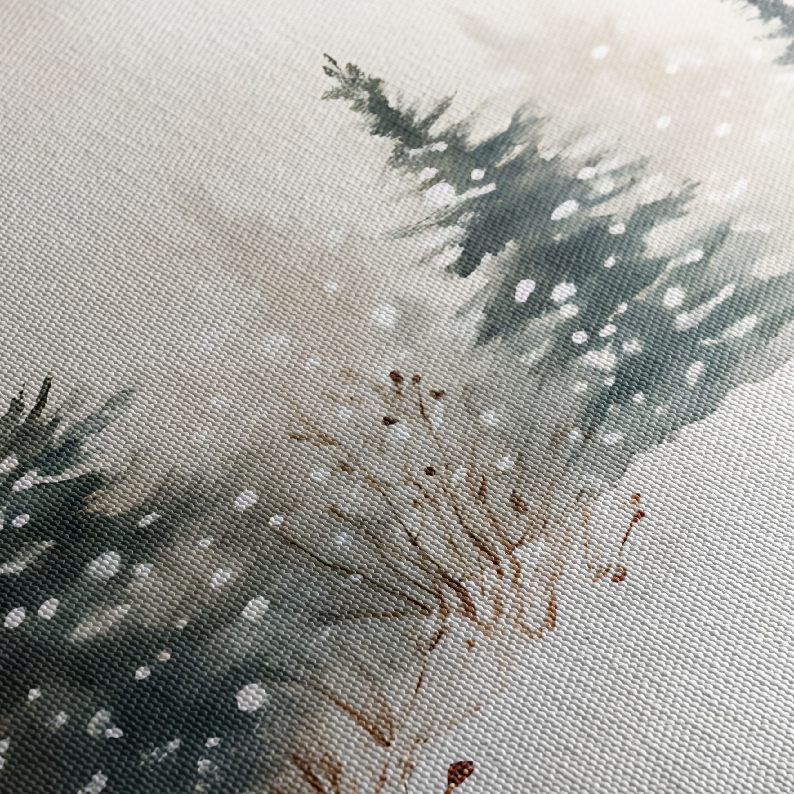 Winter Landscape with Snowy Trees 4 - Image 5