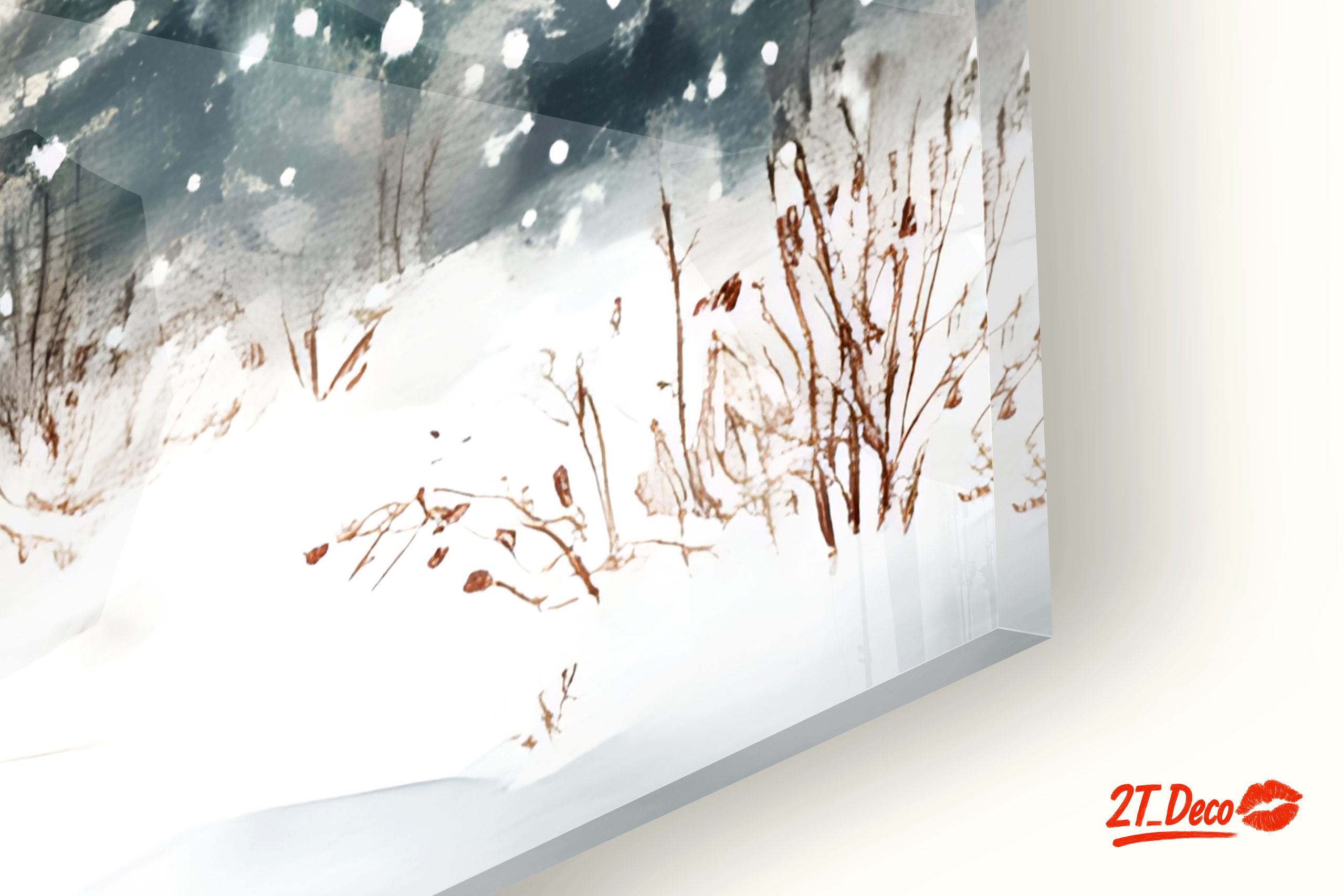Winter Landscape with Snowy Trees 4 - Image 9