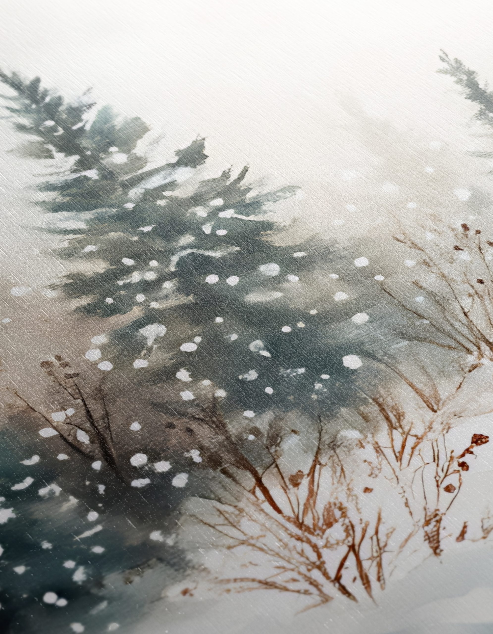 Winter Landscape with Snowy Trees 4 - Image 12